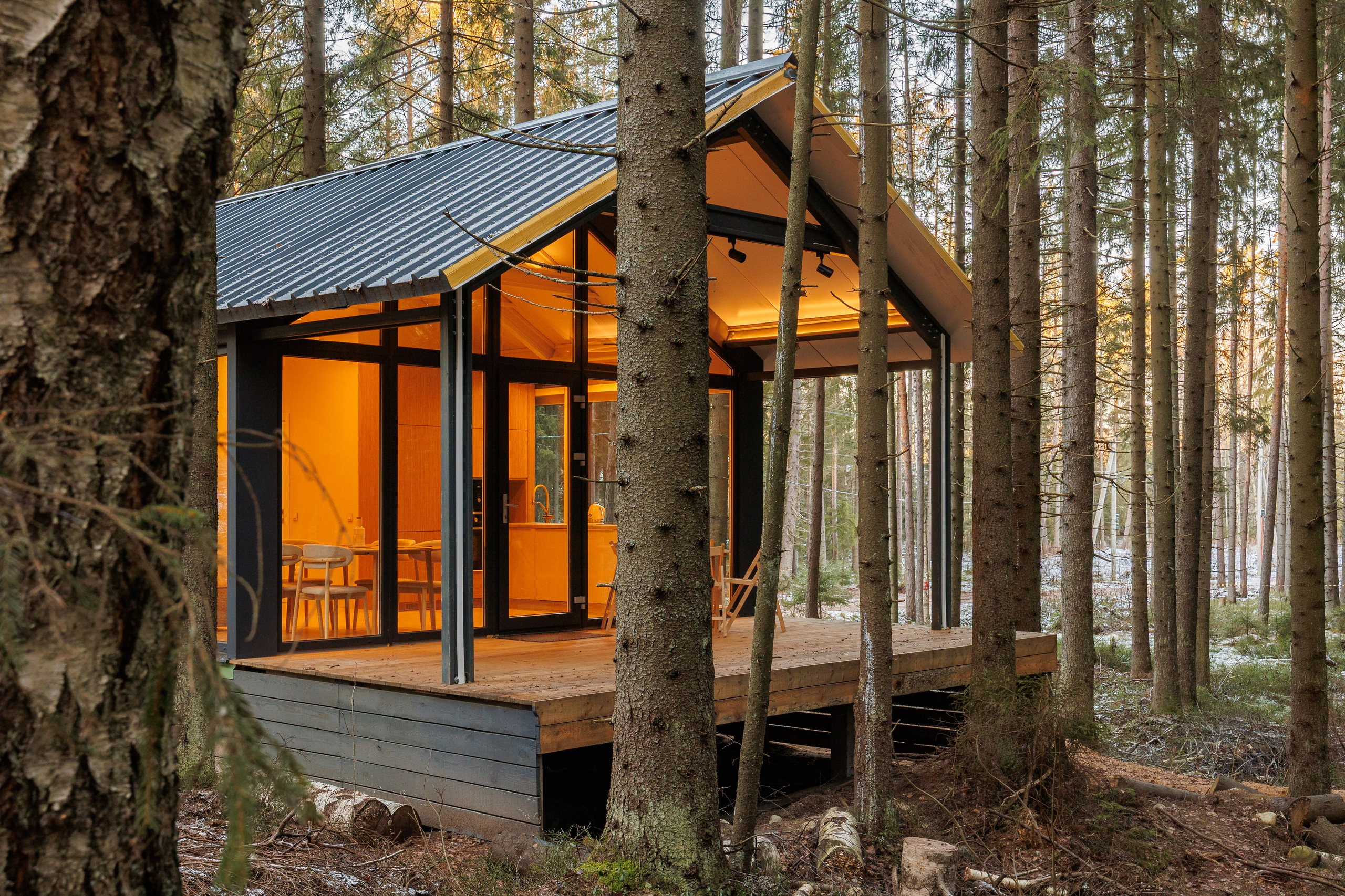 Фотосъёмка загородного дома в Ленинградской области