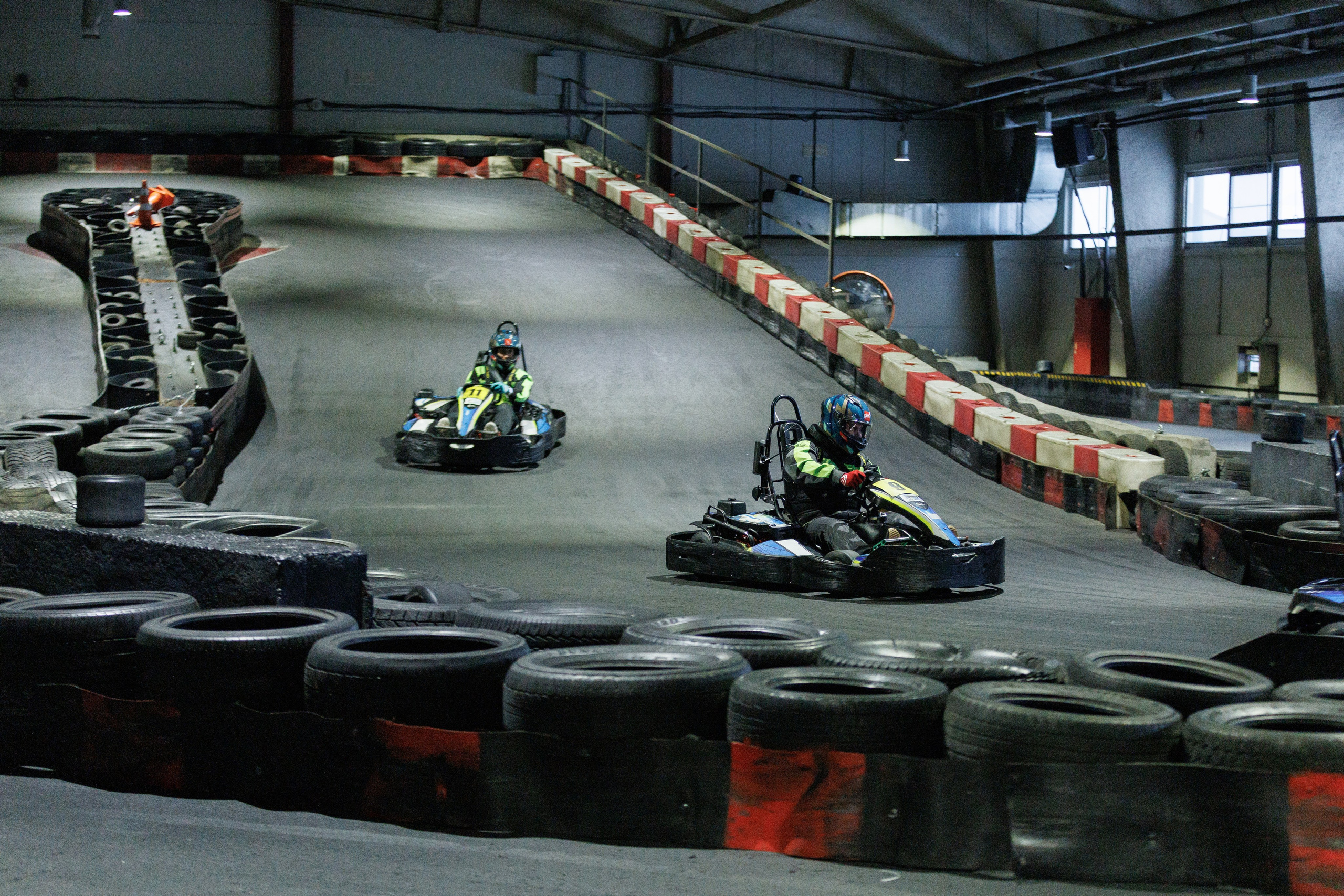 Turba karting hall — корпоративные соревнования. Контент для бизнеса в Екатеринбурге Полдень Медиа