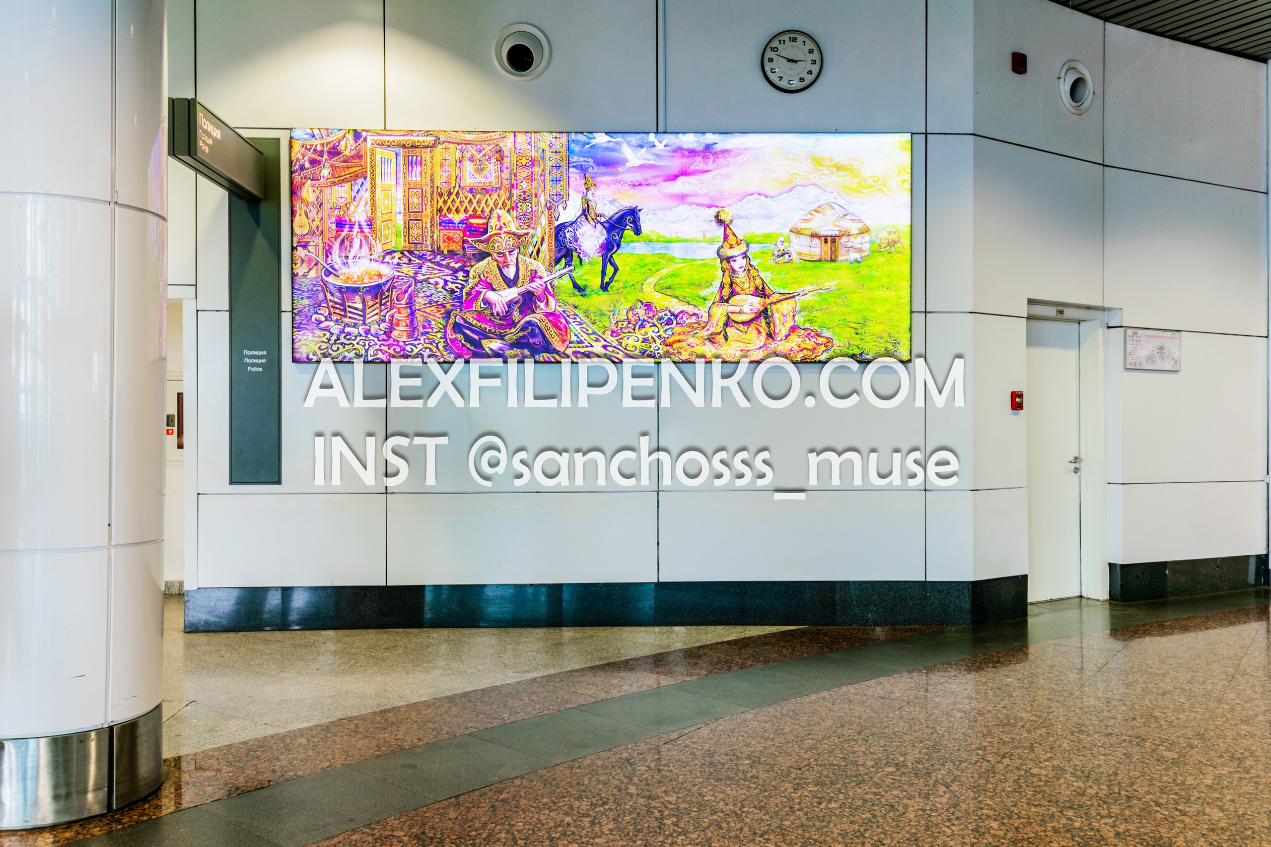 Фотосъемка для рекламного оператора MYD Production в Аэропорту Астаны. Фотограф интерьера недвижимости и архитектуры в Астане