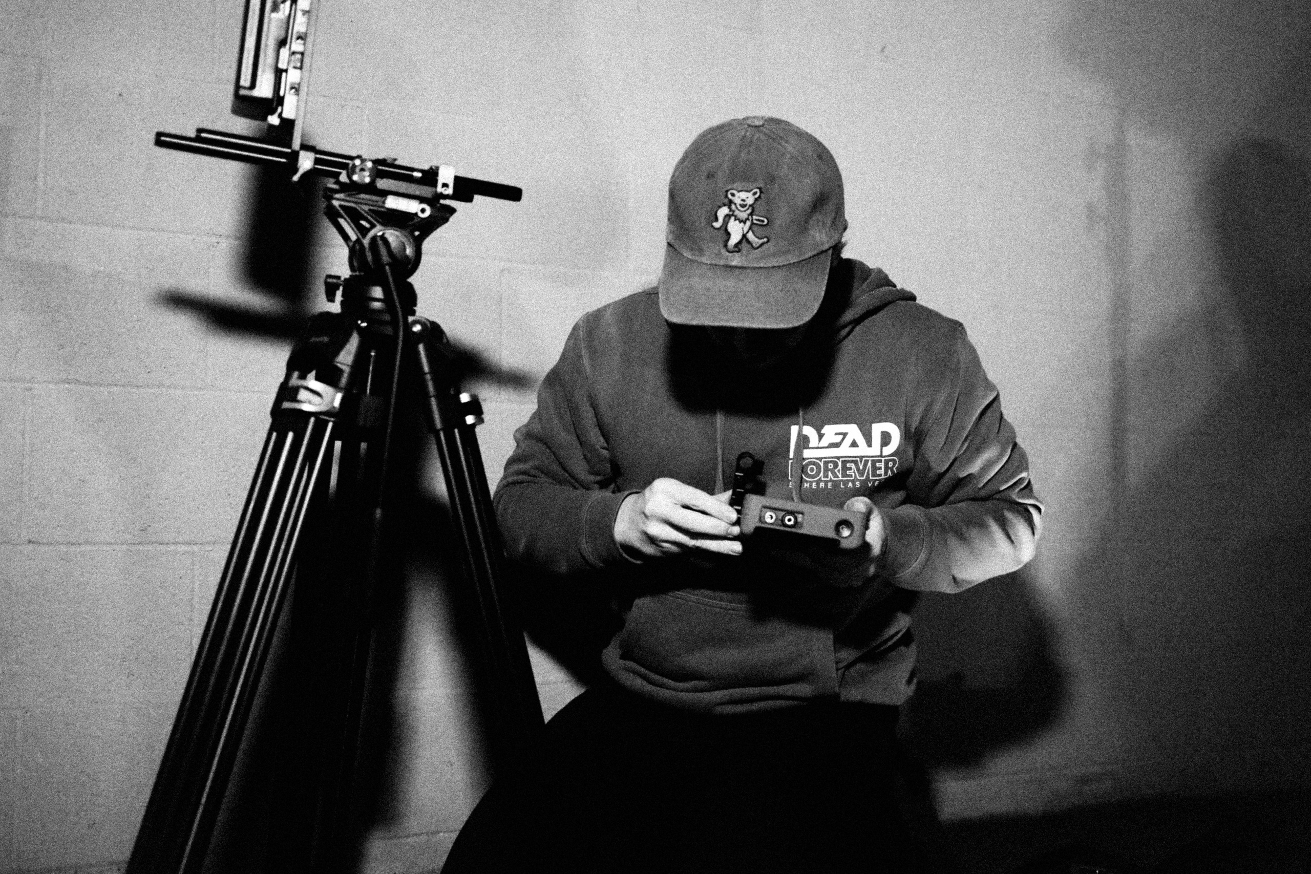 Behind the scenes. Portrait and backstage photographer Nina Crane