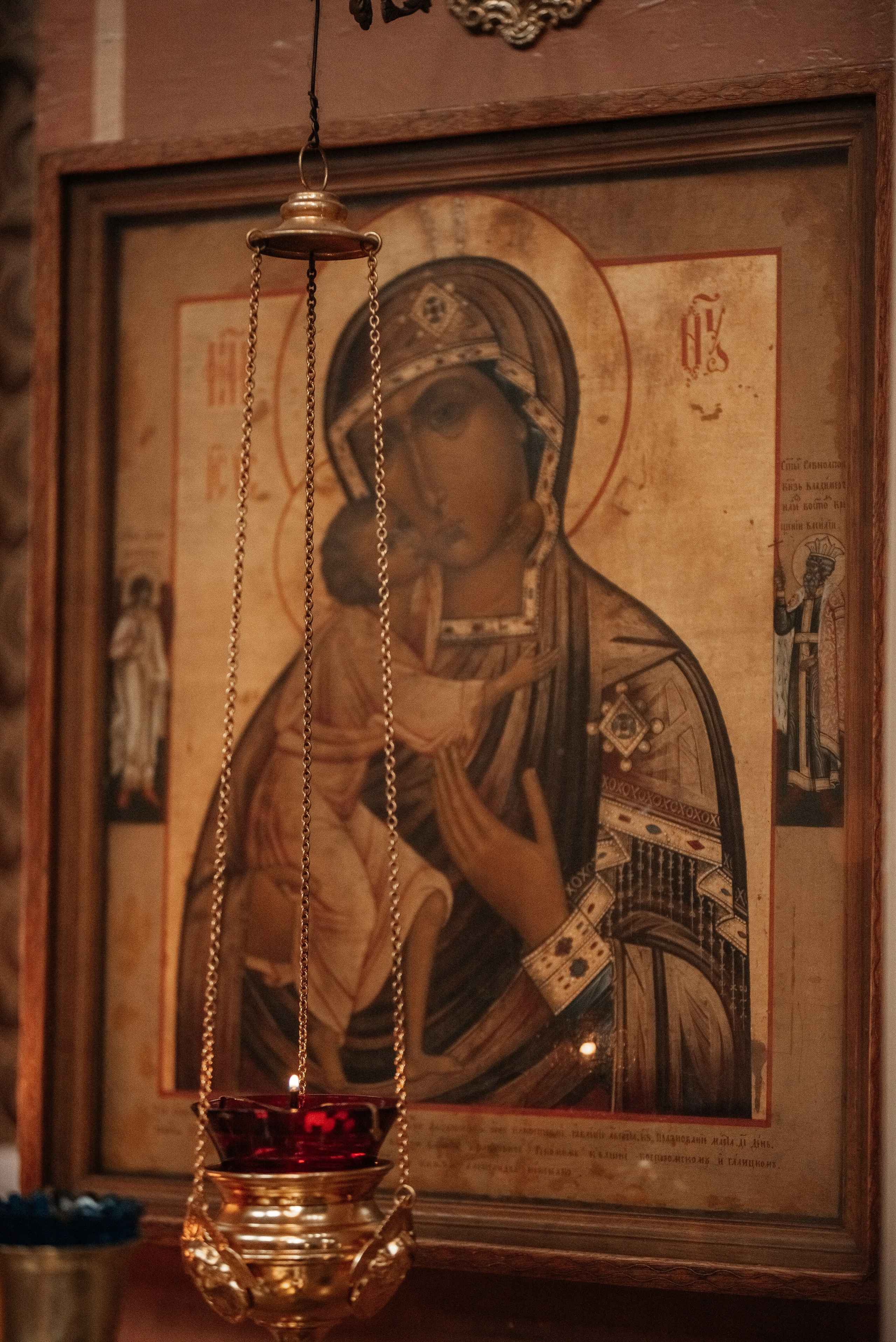 Крещение Михаила //// Храм преподобного Сергия Радонежского. Семейный и детский фотограф в Туле