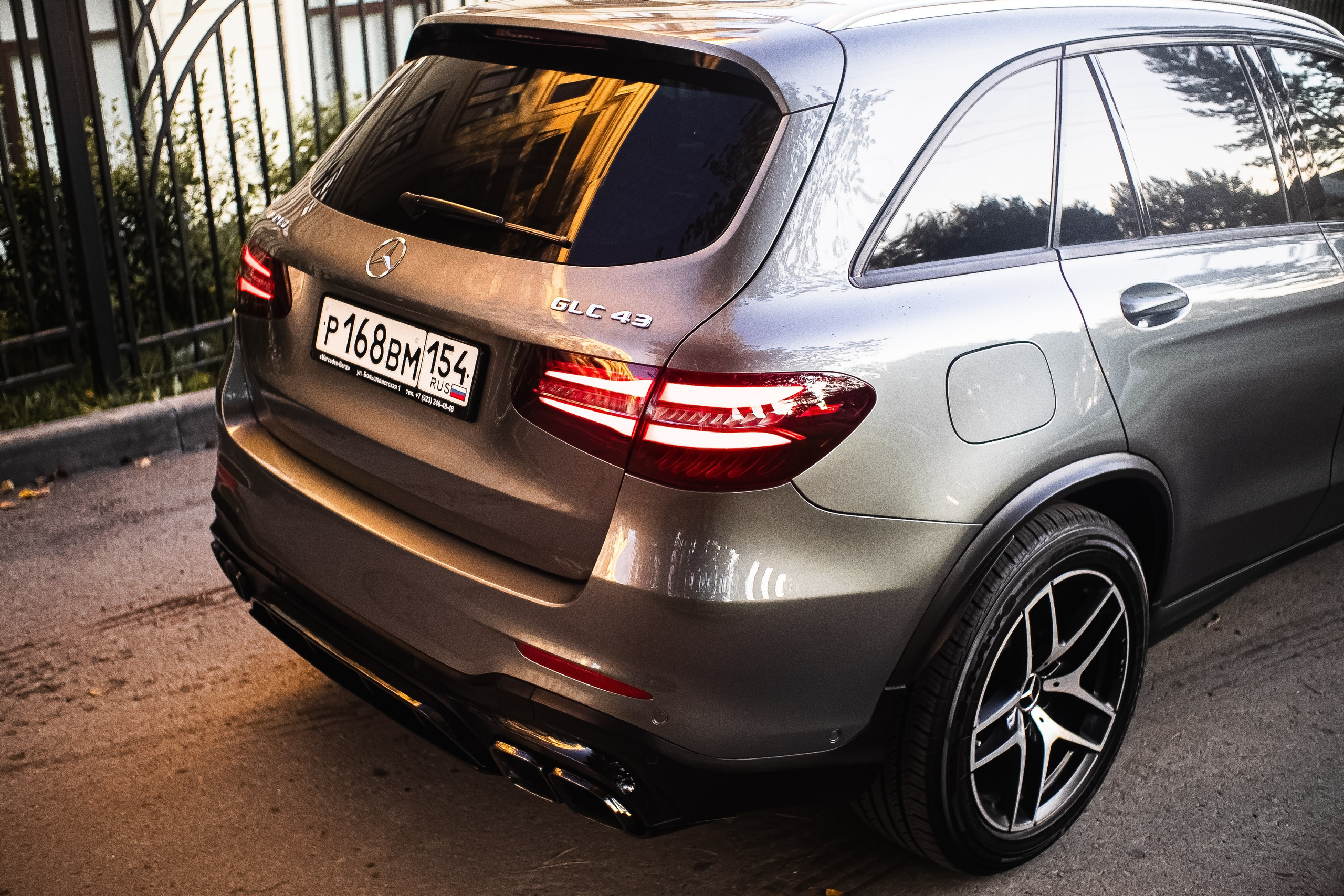 MERCEDES GLC AMG. Фотограф в Новосибирске Владислав Унтерберг