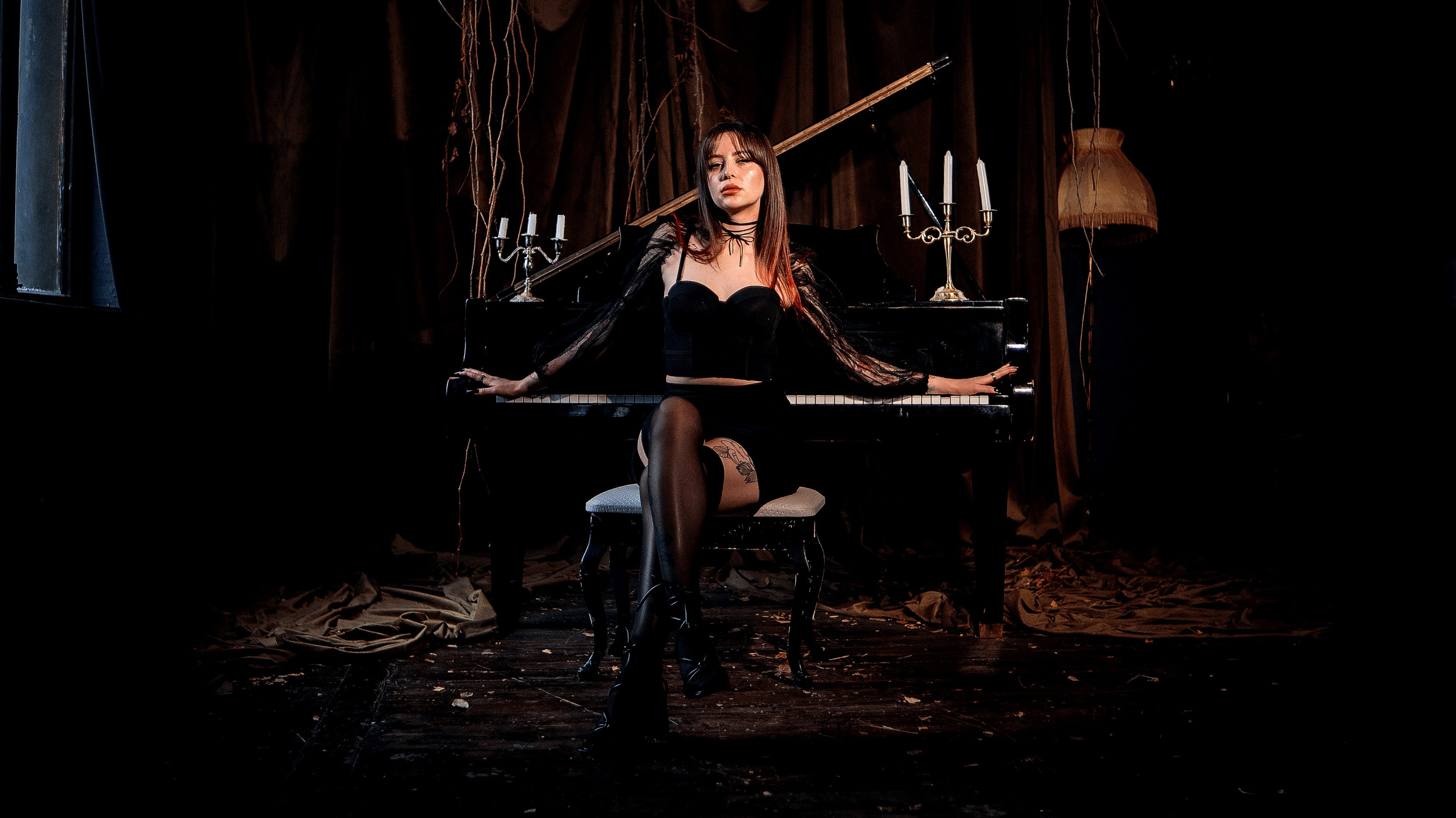 Фотосессия в студии для Люси в Новосибирске. Фотограф в Новосибирске Владислав Унтерберг