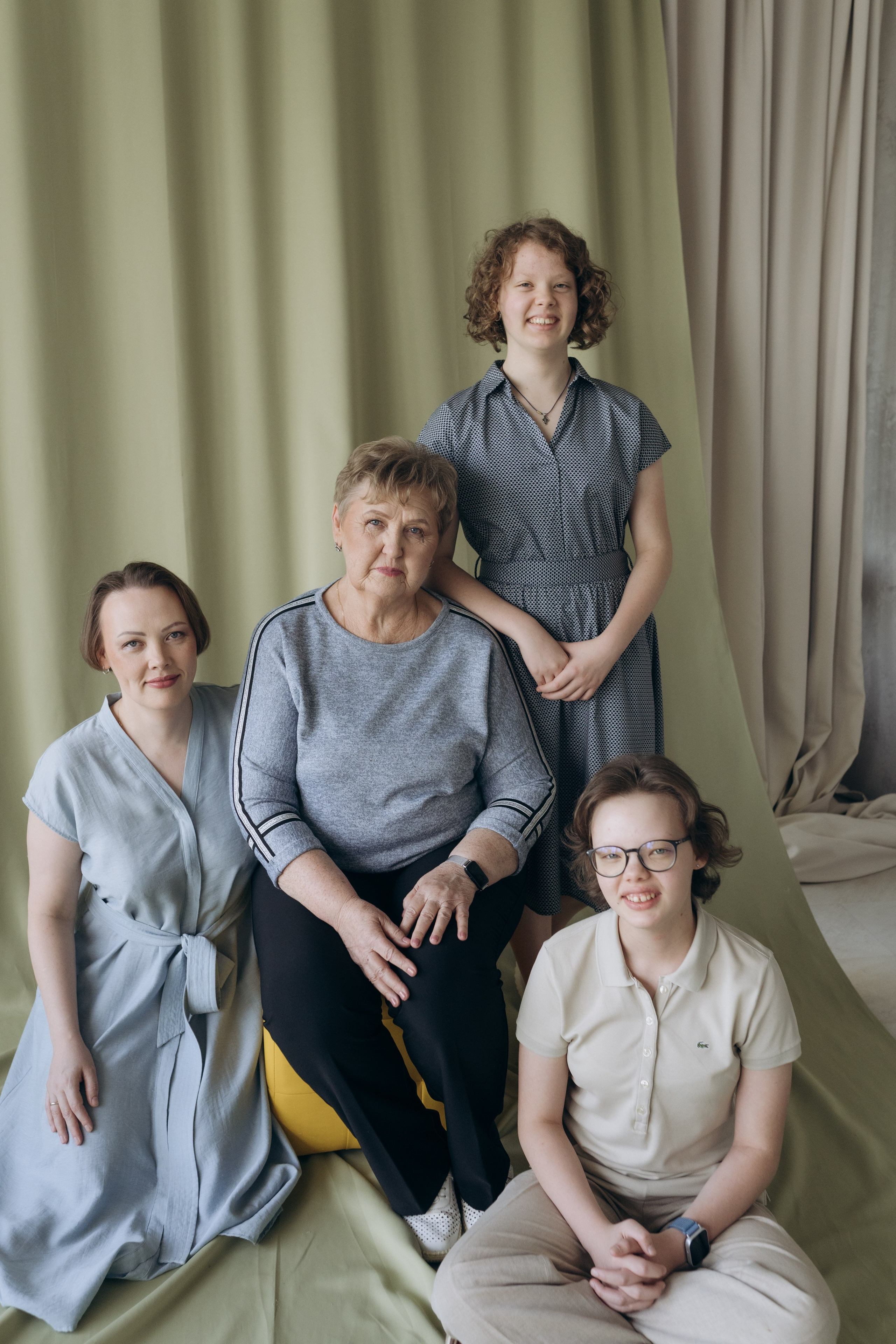 Юбилей бабушки. Семейный и контент фотограф в Москве и Троицке Горелова Лизавета