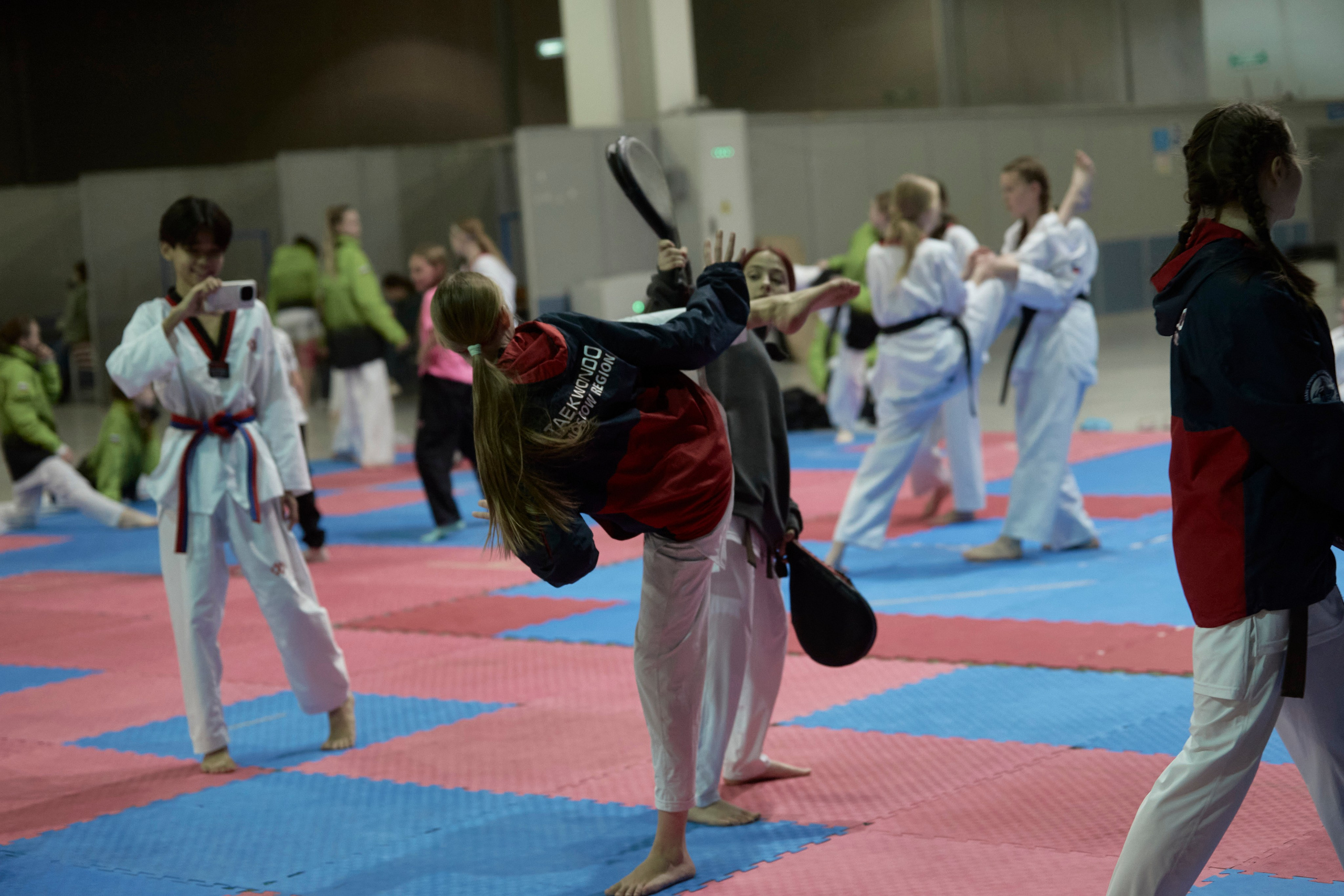 Taekwondo kids. Фотограф Наталья Леонова