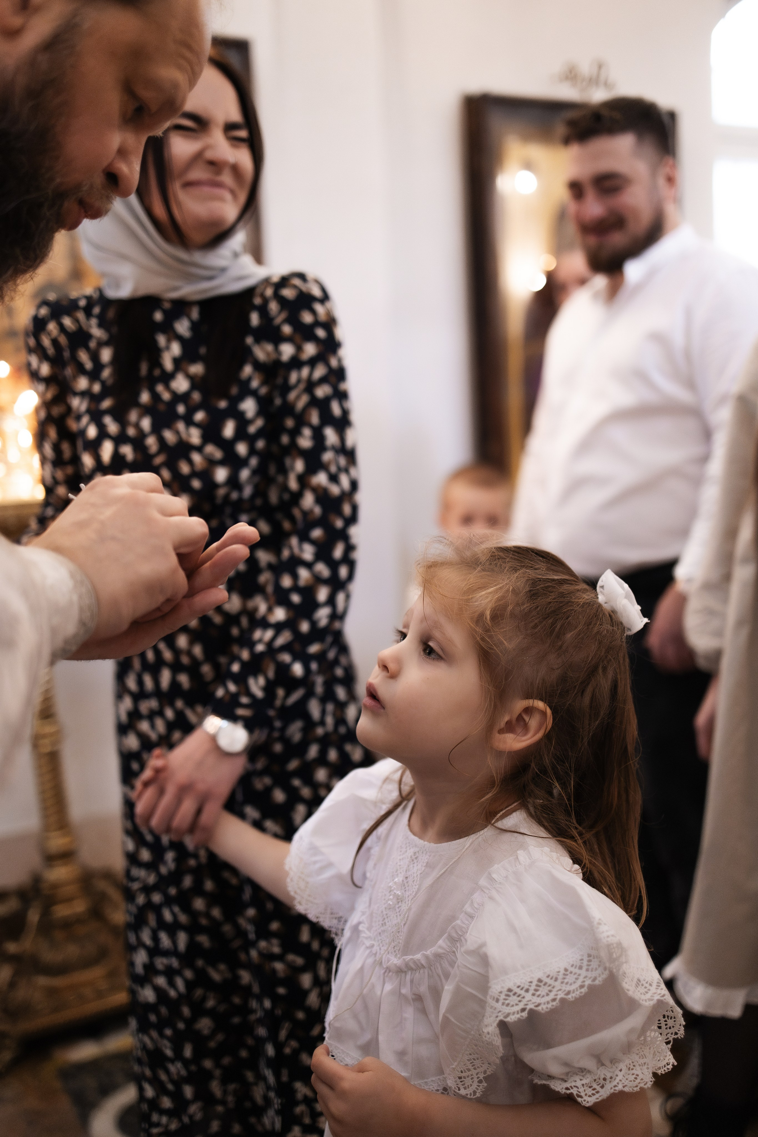 Крещение в Храме Димитрия Солунского на Благуше. Семейный и lovestory фотограф в Москве Светлана Коняхина
