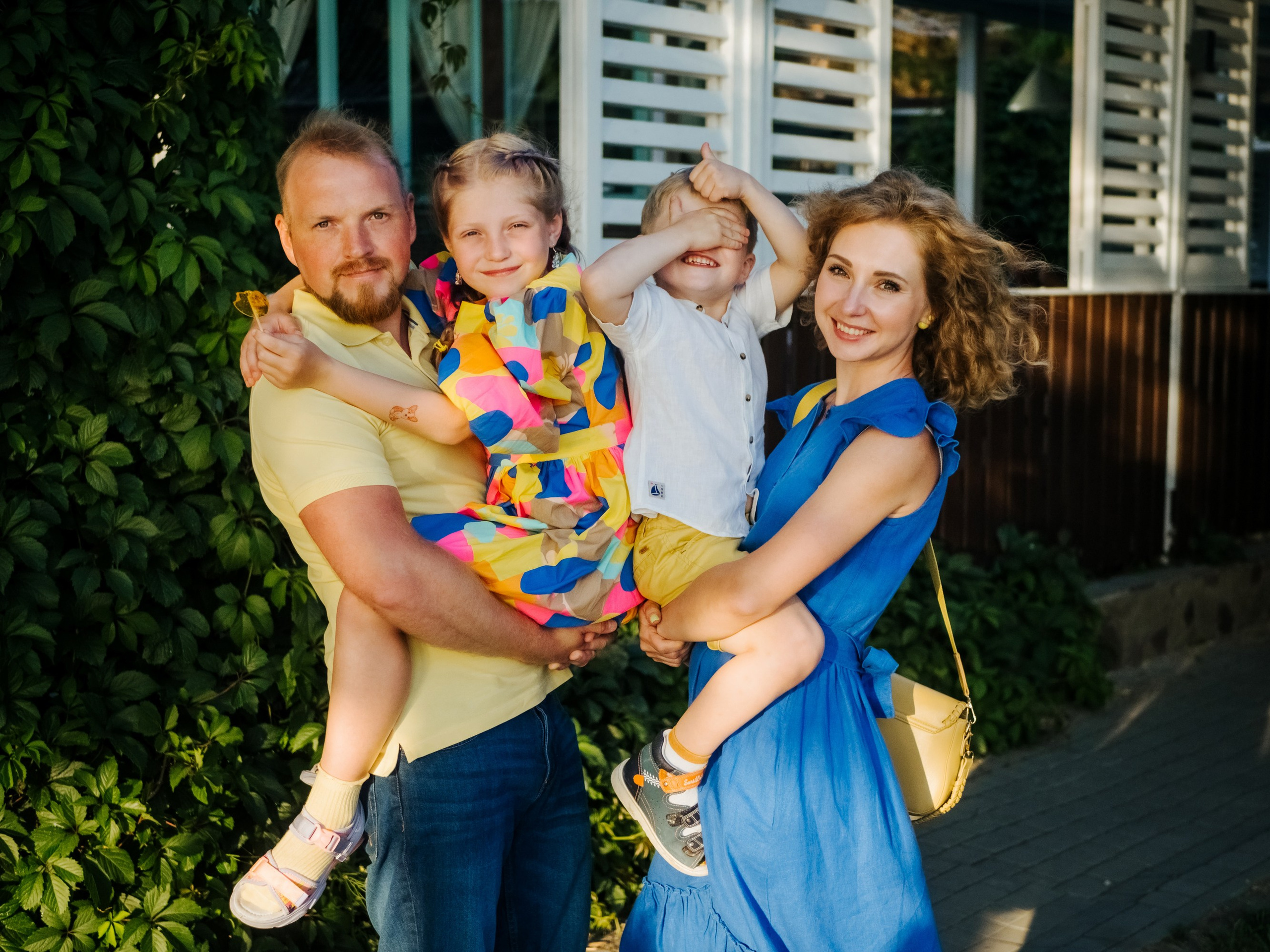 Лёша + Лена + Василиса + Макс. Семейный, детский, свадебный, фотограф в городе Анапа