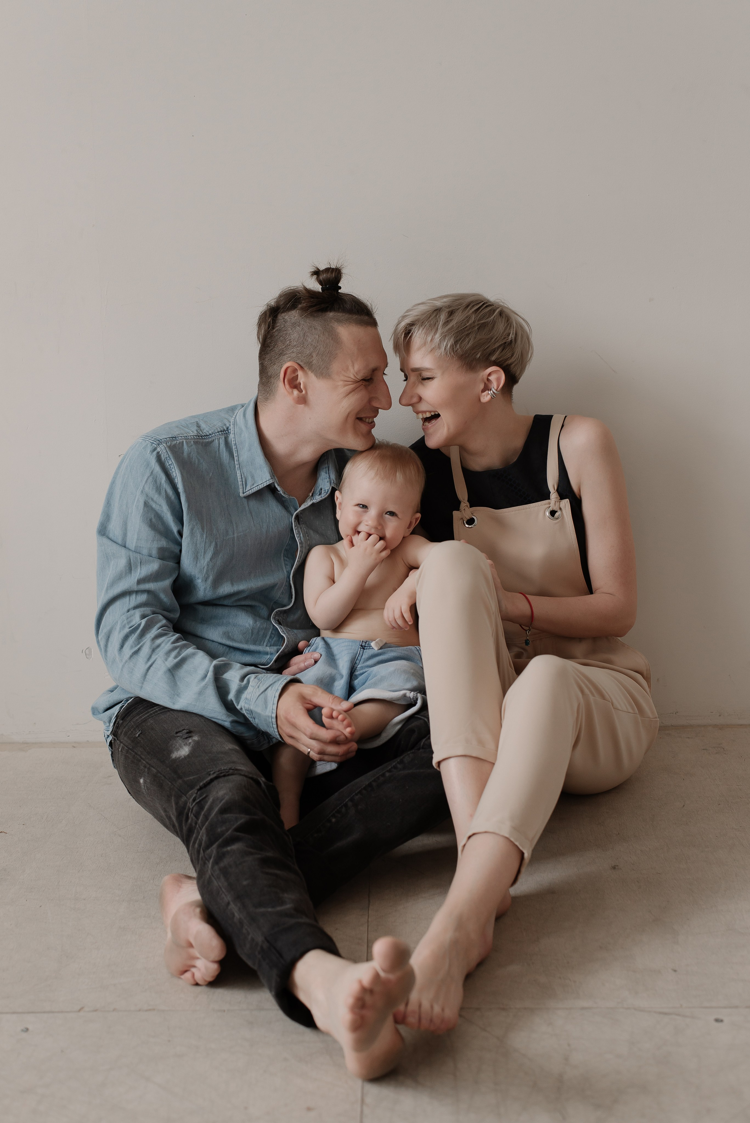 Родион, Ольга и Елисей. Портретный фотограф Ксения Люндовская