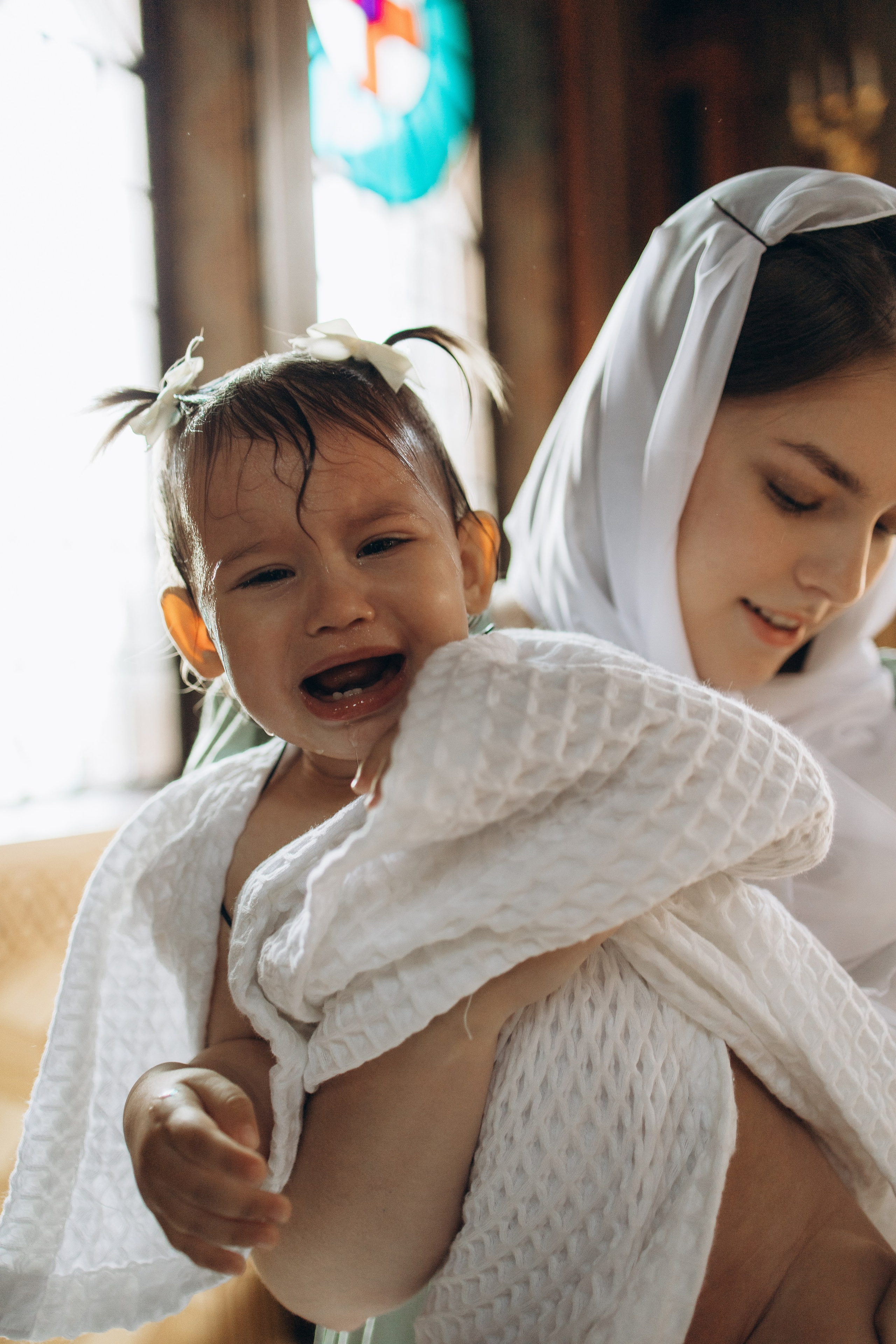 Крещение Стефании. Самый теплый фотограф в Краснодаре Рябоконь Ксения