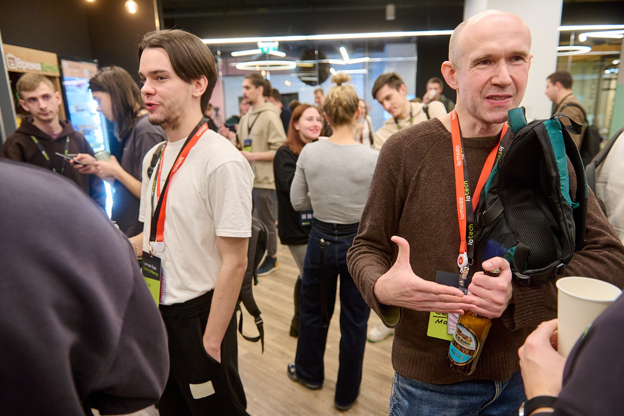 GoLang митап в Lamoda. Репортажный фотограф в Москве Вадим Францев