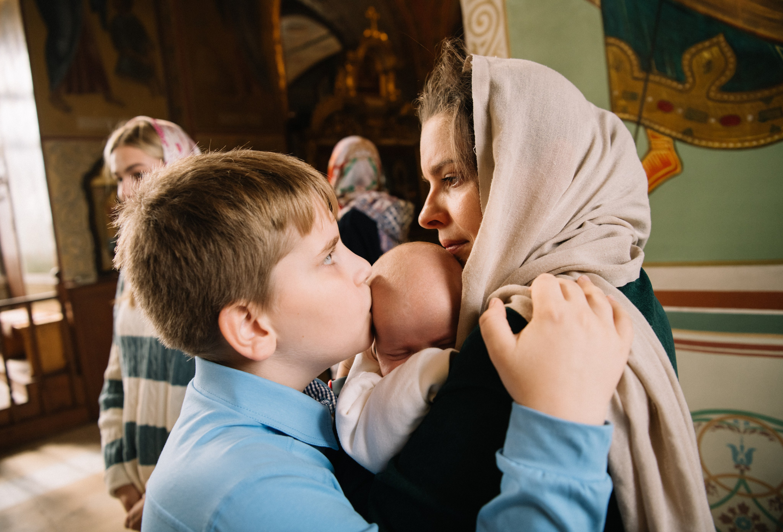 Крещение Степана. Фотограф на выписку из роддома в Москве и МО