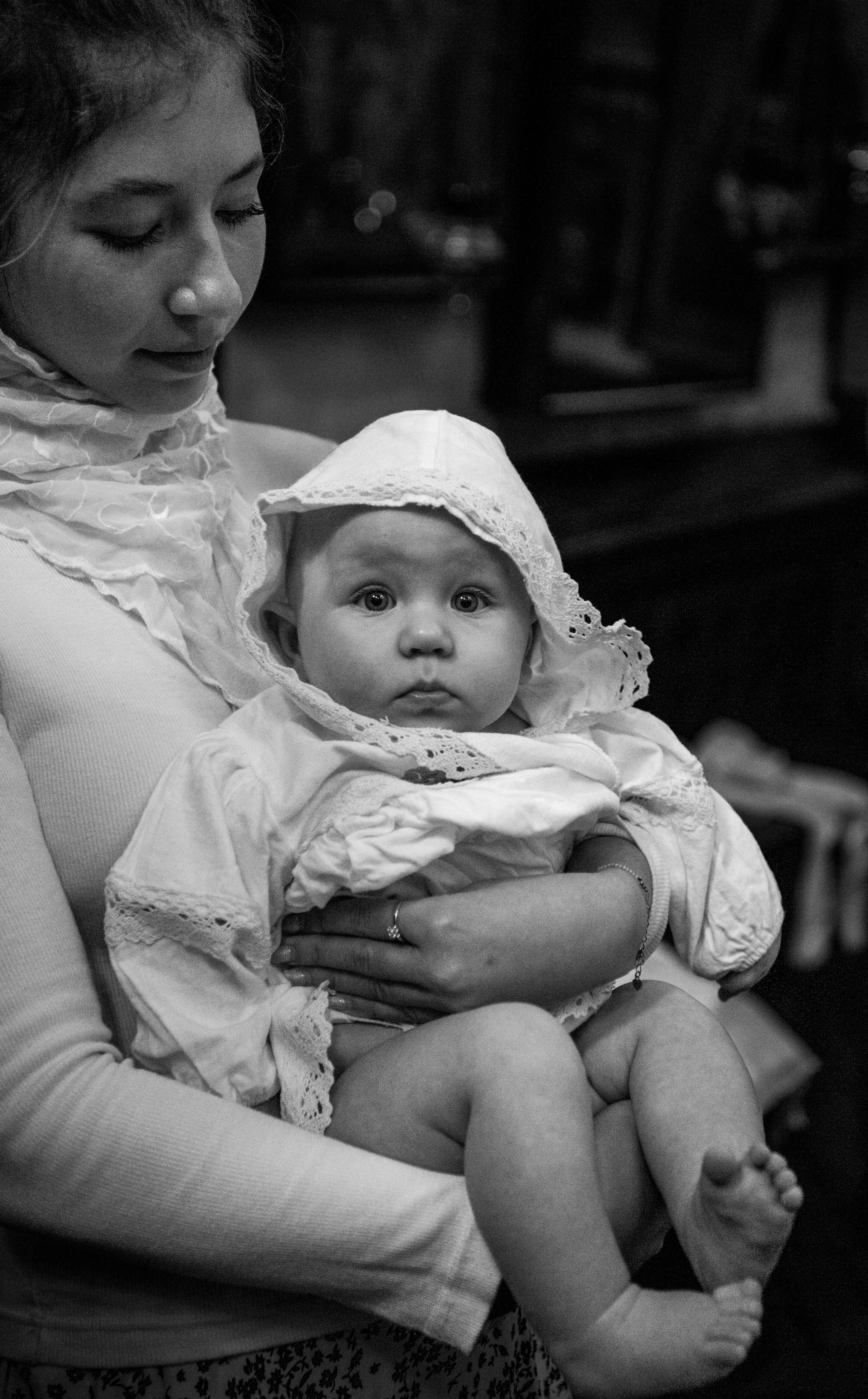 КРЕЩЕНИЕ ЕКАТЕРИНЫ. Фотограф на выписку из роддома в Москве и МО