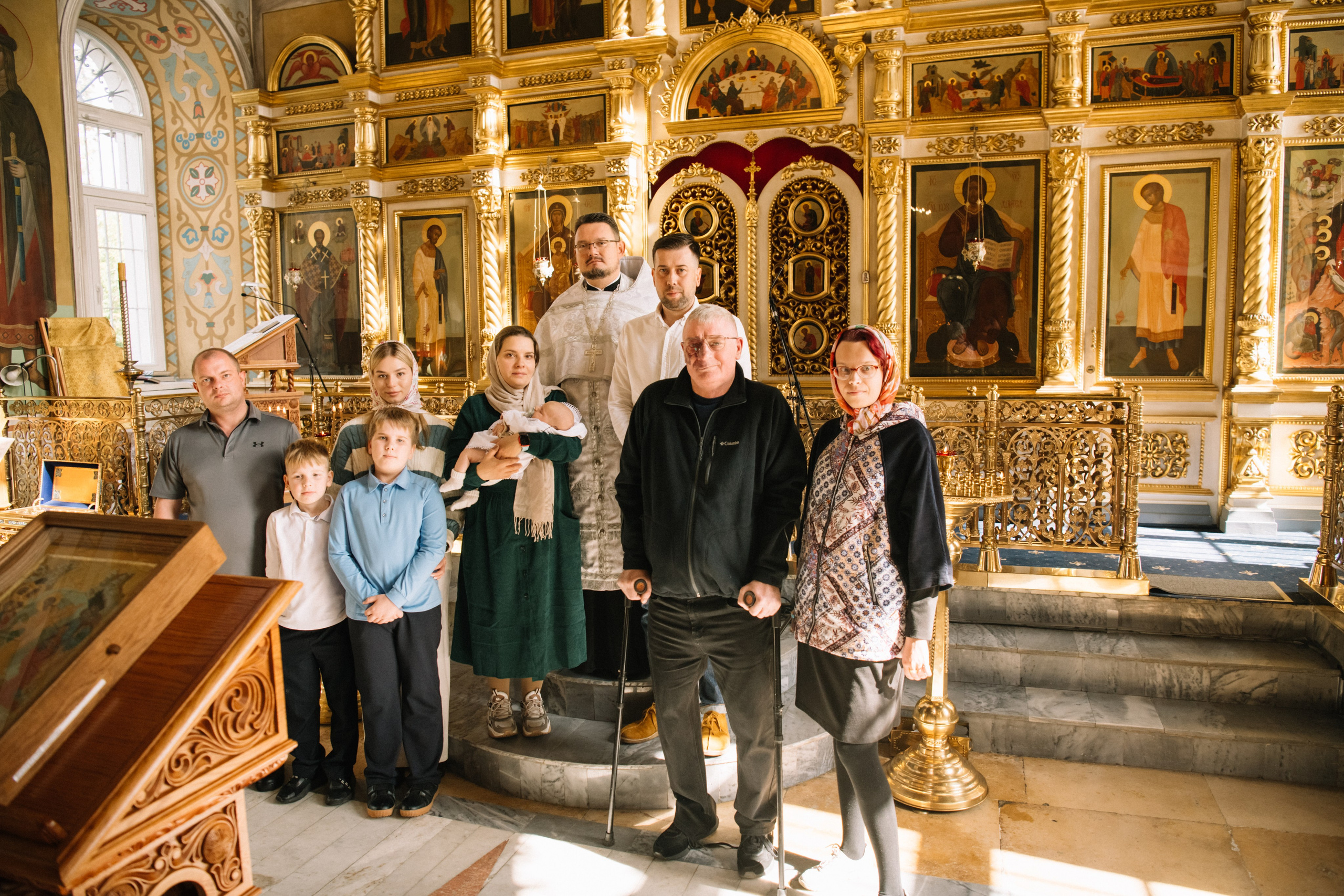 Крещение Степана. Фотограф на выписку из роддома в Москве и МО