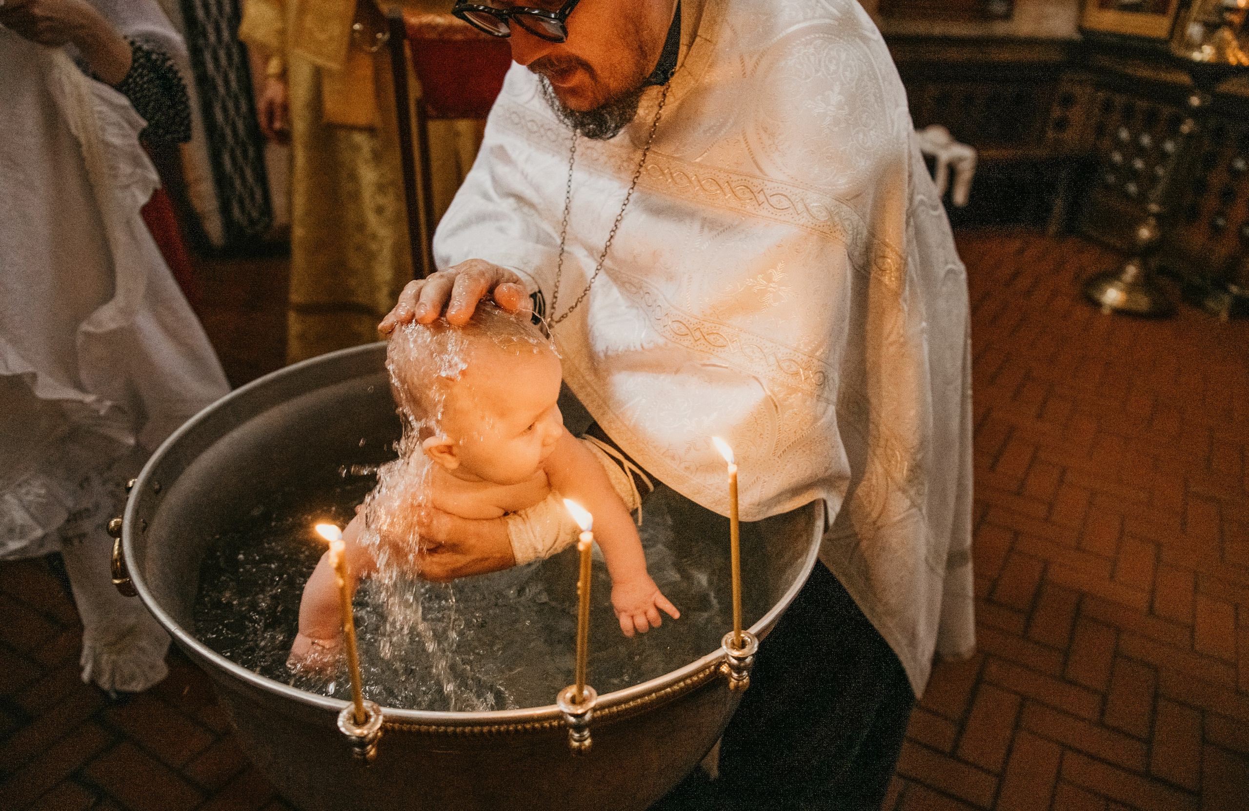 КРЕЩЕНИЕ ЕКАТЕРИНЫ. Фотограф на выписку из роддома в Москве и МО