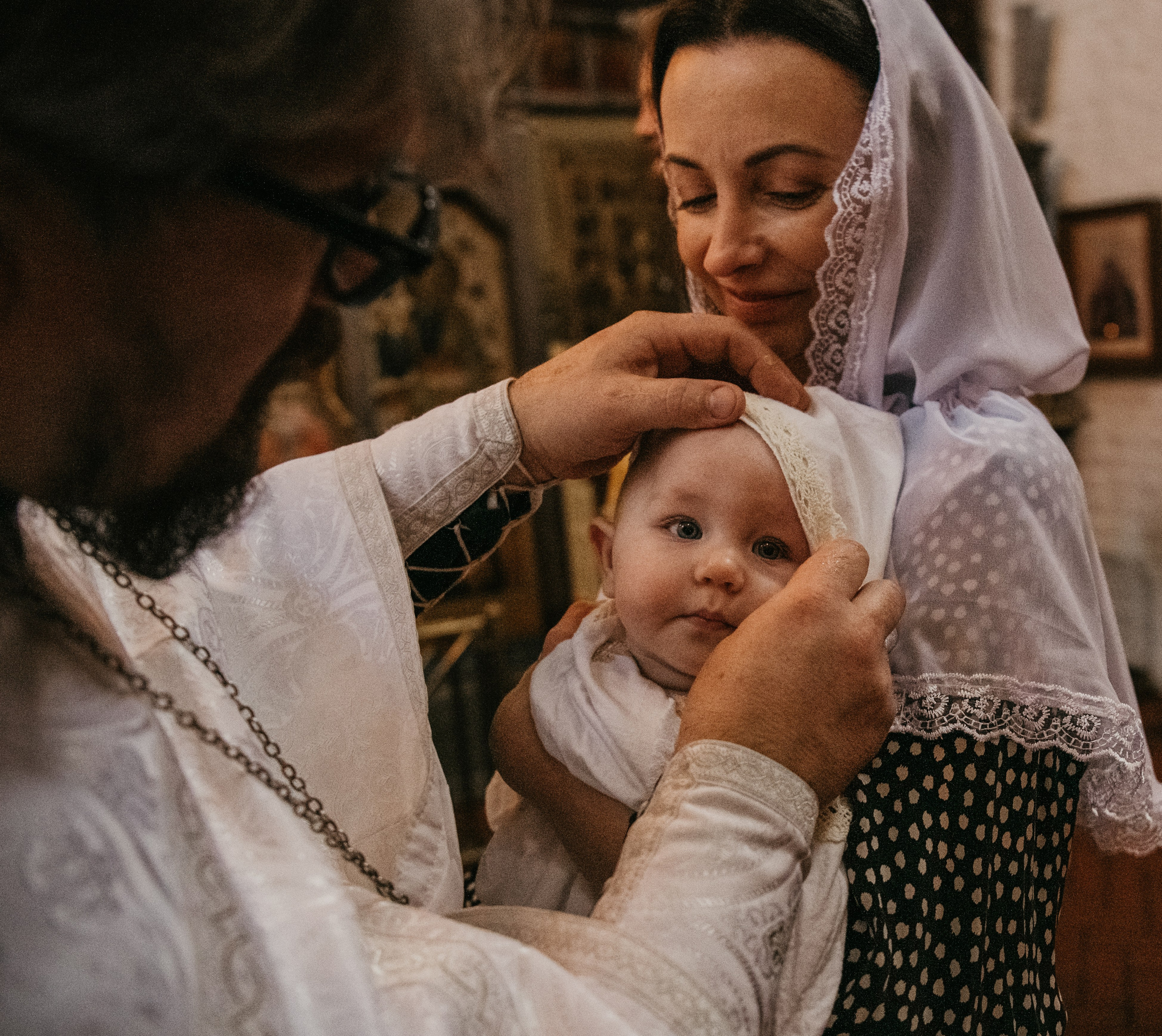 КРЕЩЕНИЕ ЕКАТЕРИНЫ. Фотограф на выписку из роддома в Москве и МО