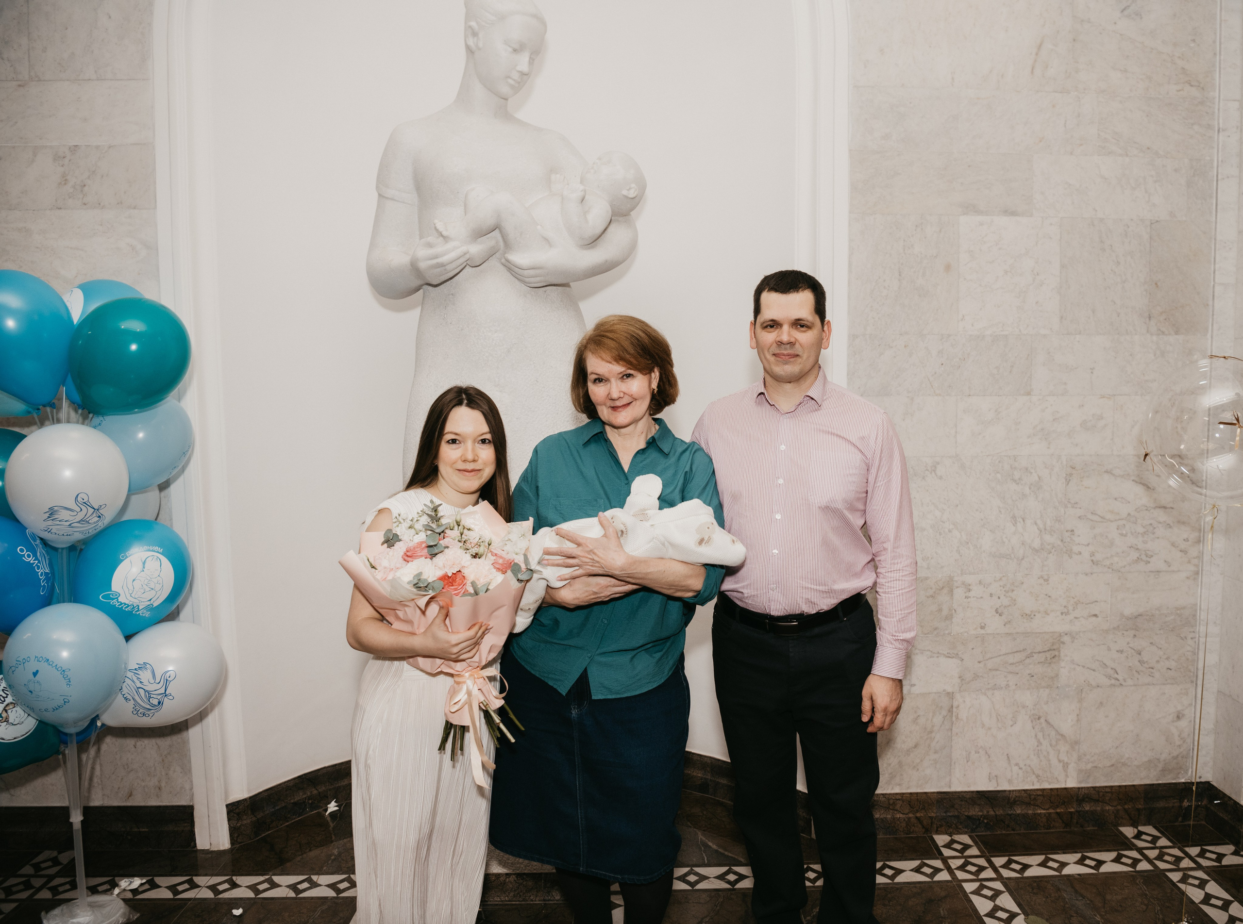 ВЫПИСКА ДАНИИЛА. Фотограф на выписку из роддома в Москве и МО