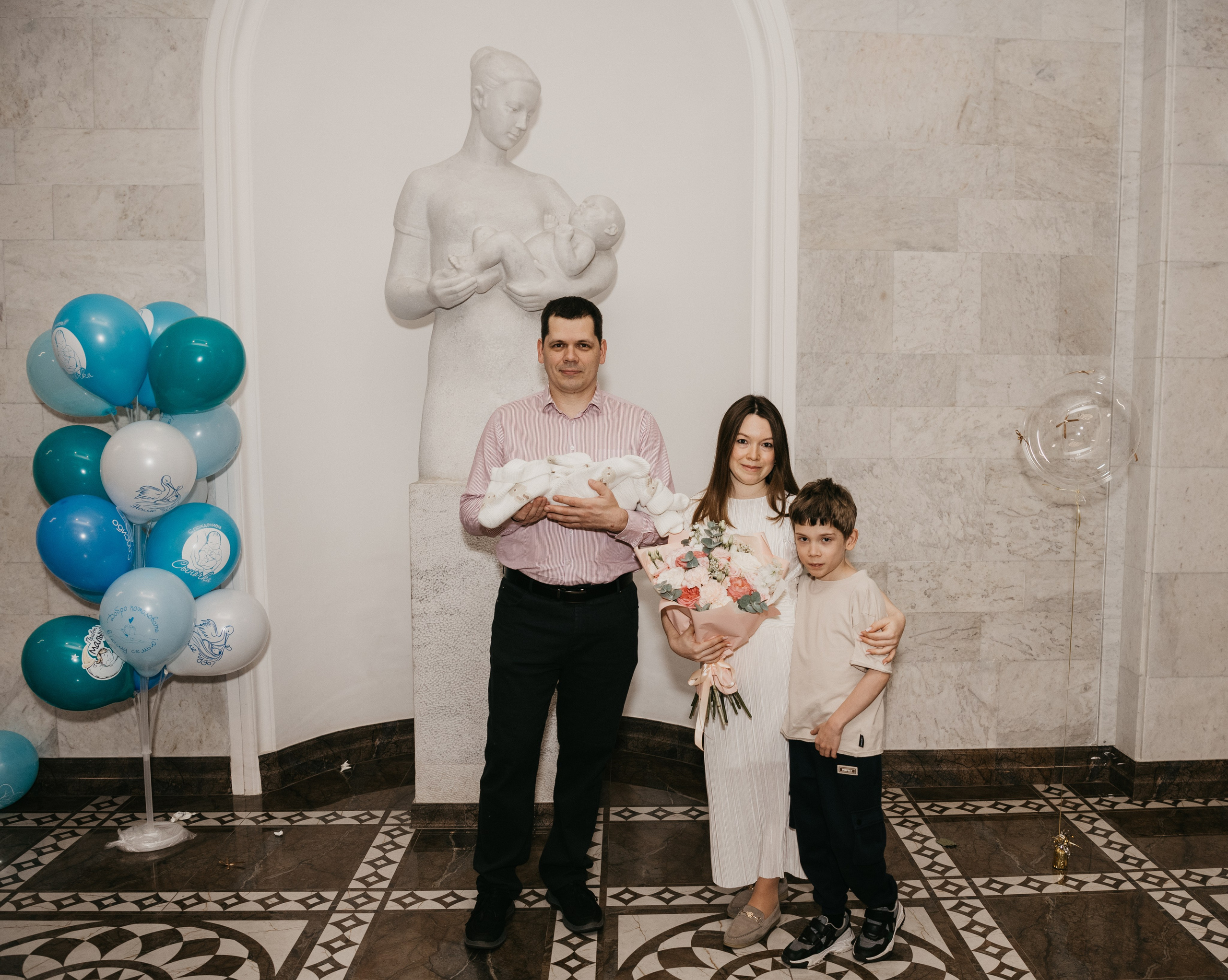 ВЫПИСКА ДАНИИЛА. Фотограф на выписку из роддома в Москве и МО