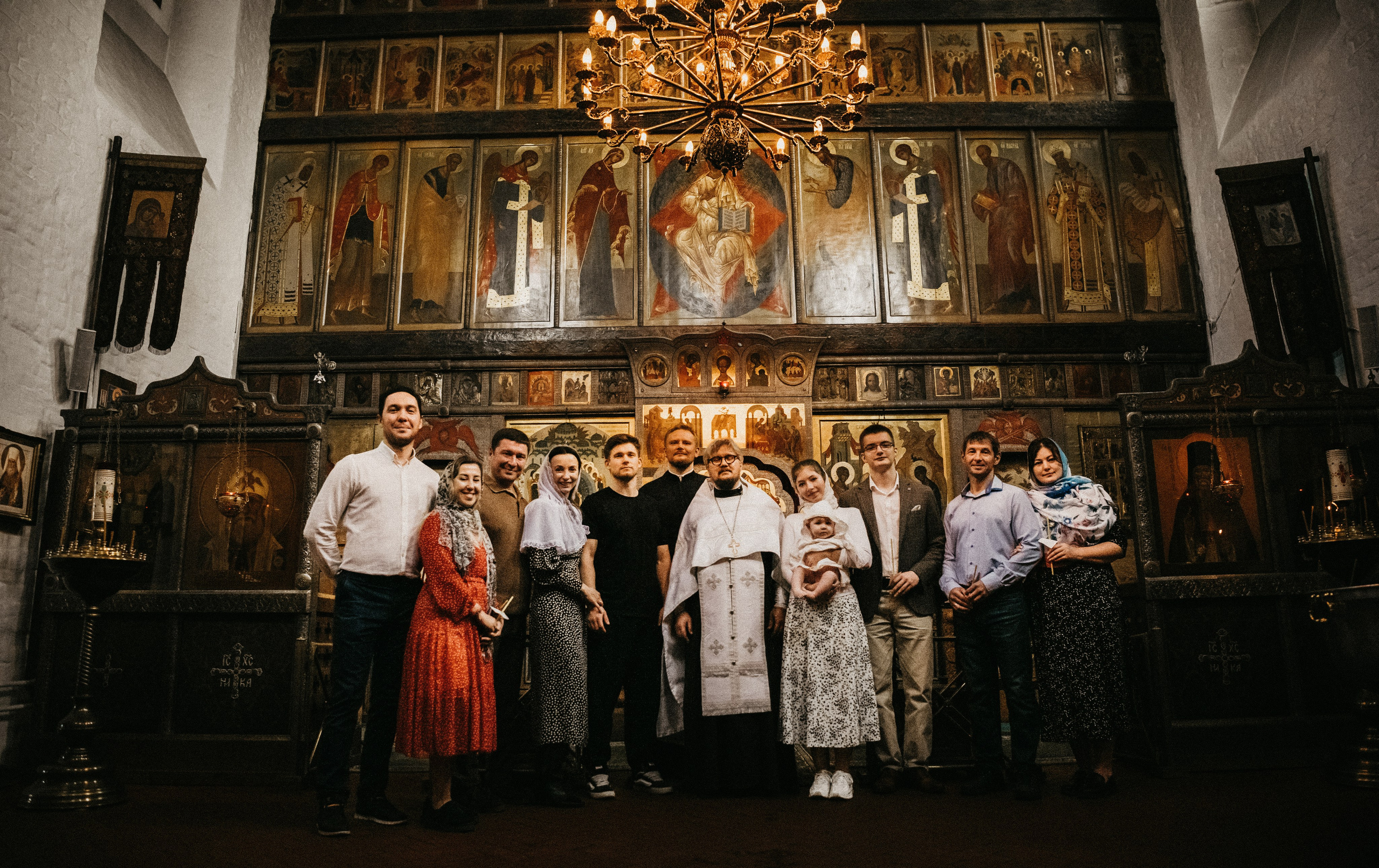 Крещение Екатерины. Фотограф на выписку из роддома в Москве и МО