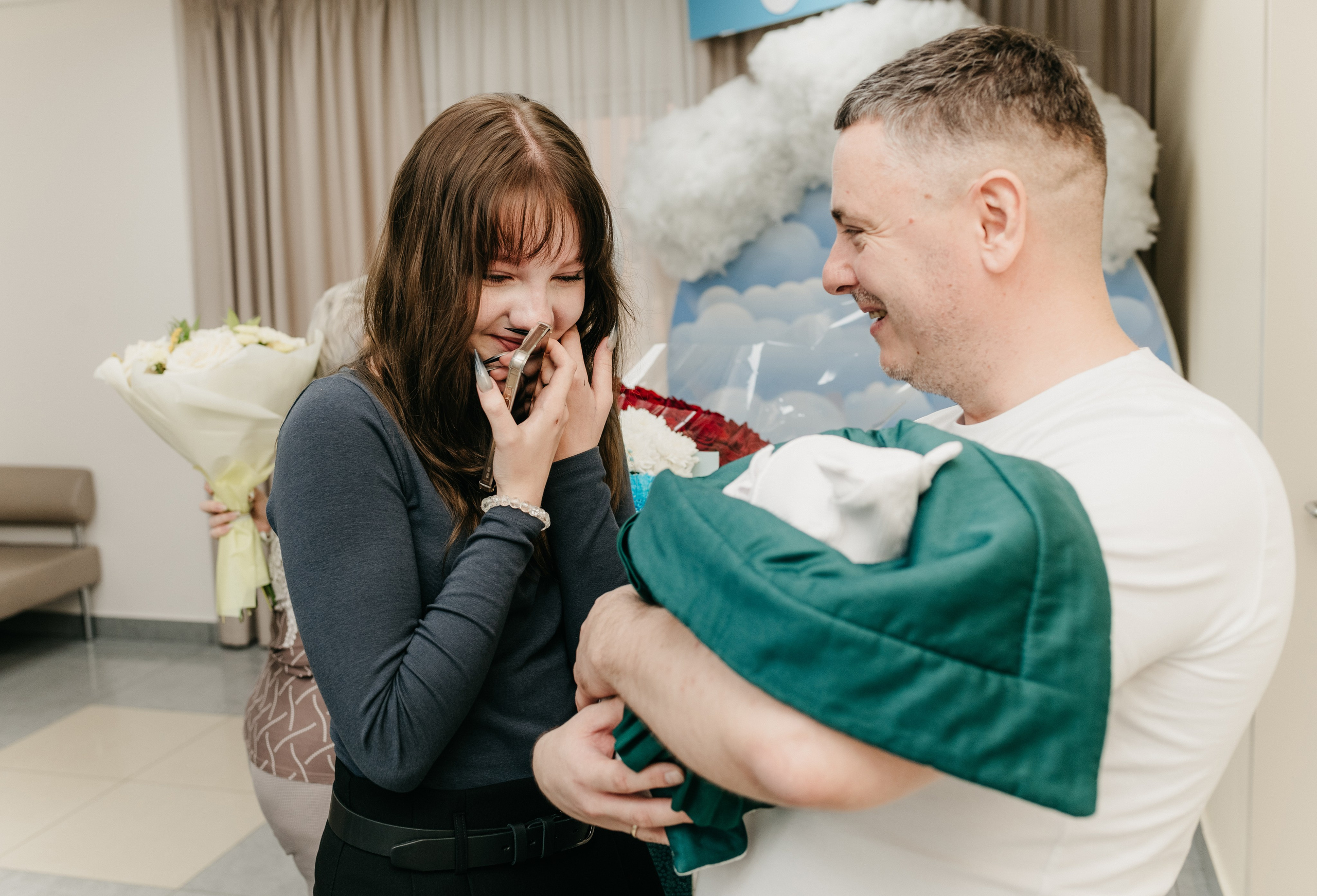 ВЫПИСКА ДАНИИЛА. Фотограф на выписку из роддома в Москве и МО