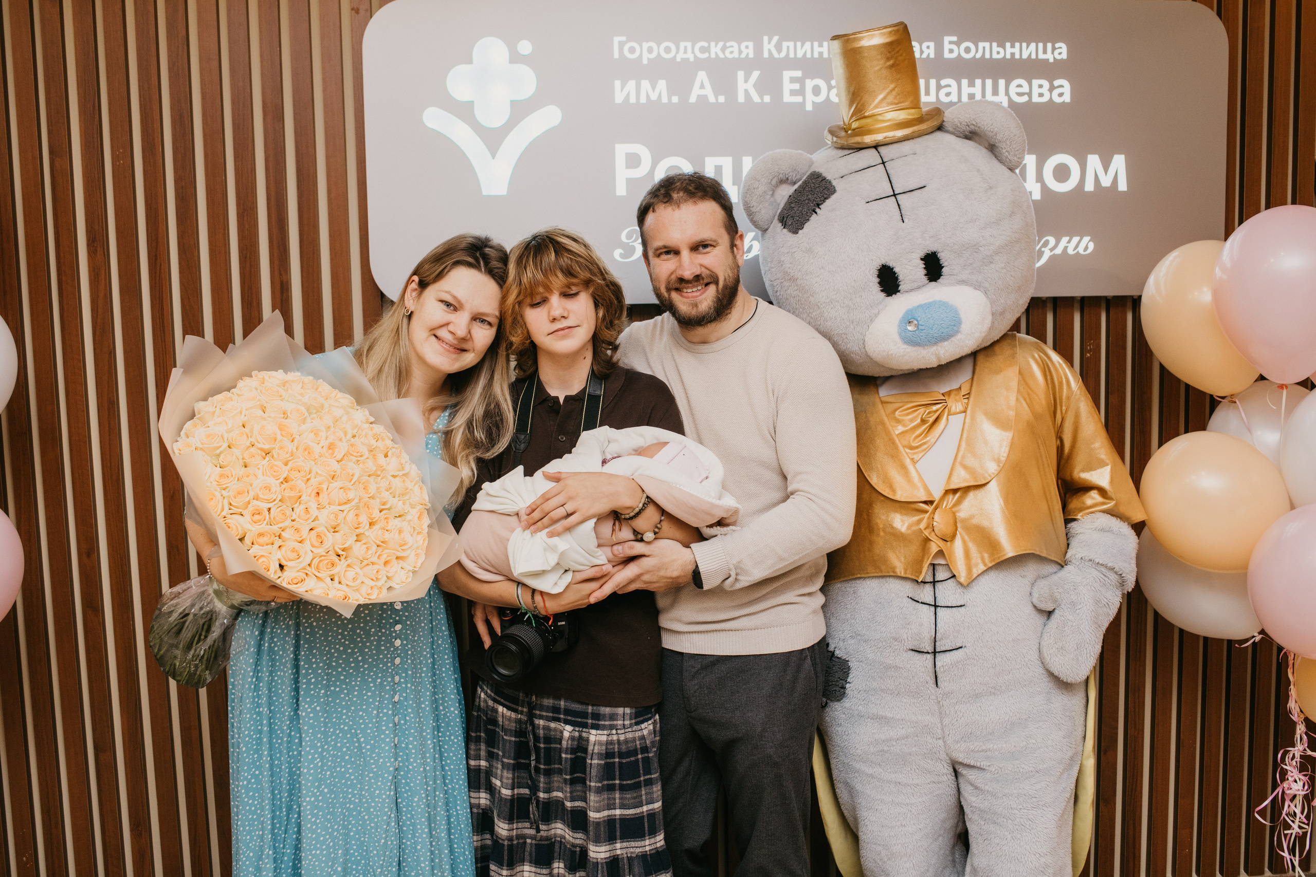 ВЫПИСКА МАЛЫШКИ. Фотограф на выписку из роддома в Москве и МО