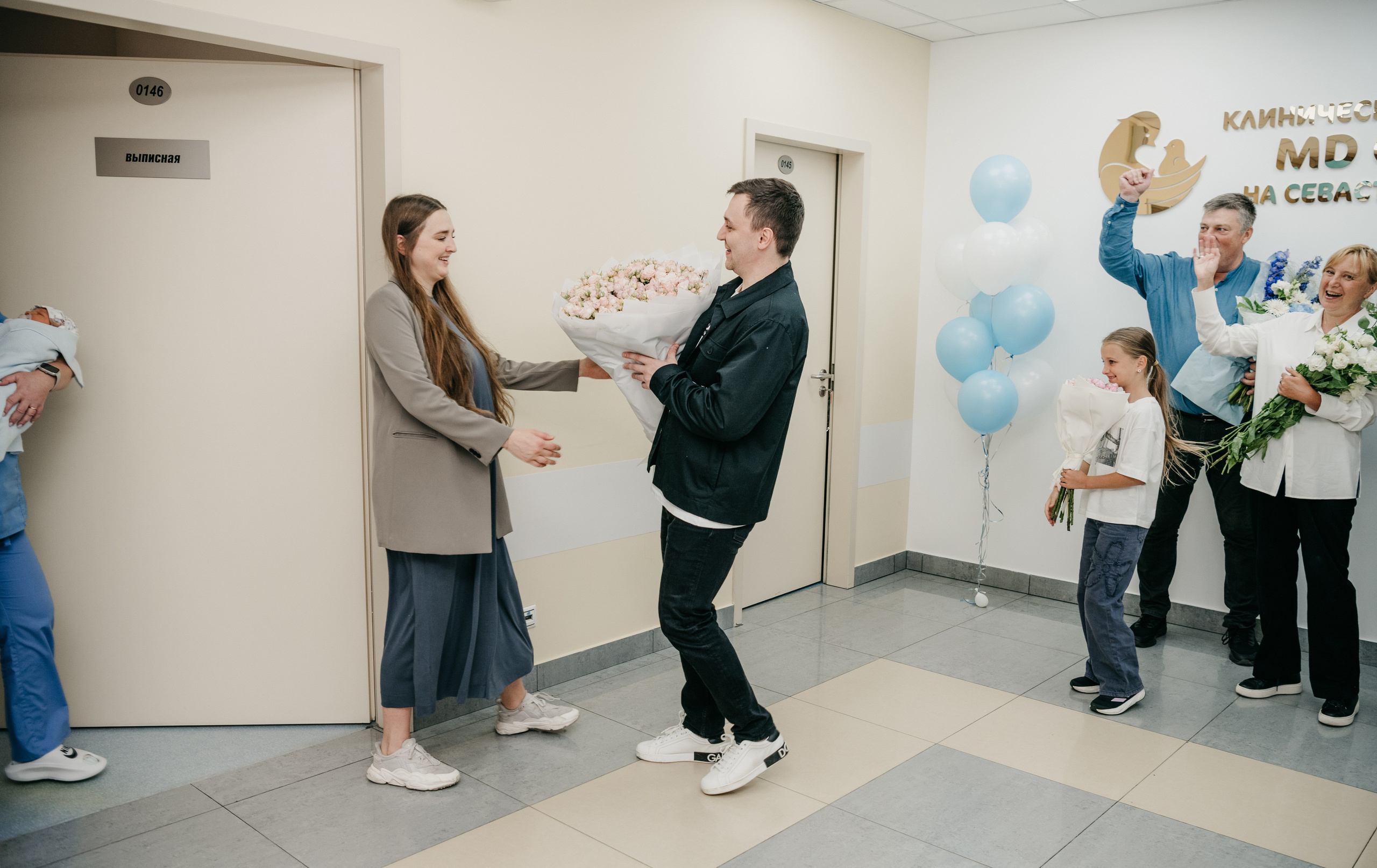 Выписка Александра. Мать и дитя. Фотограф на выписку из роддома в Москве и МО