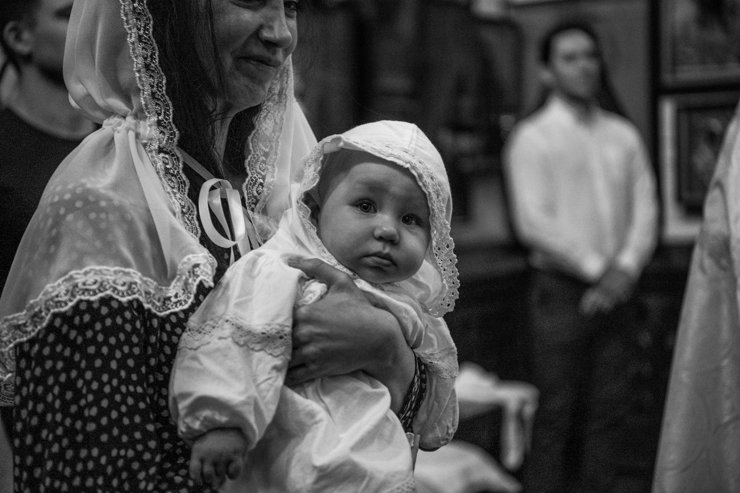 КРЕЩЕНИЕ ЕКАТЕРИНЫ. Фотограф на выписку из роддома в Москве и МО
