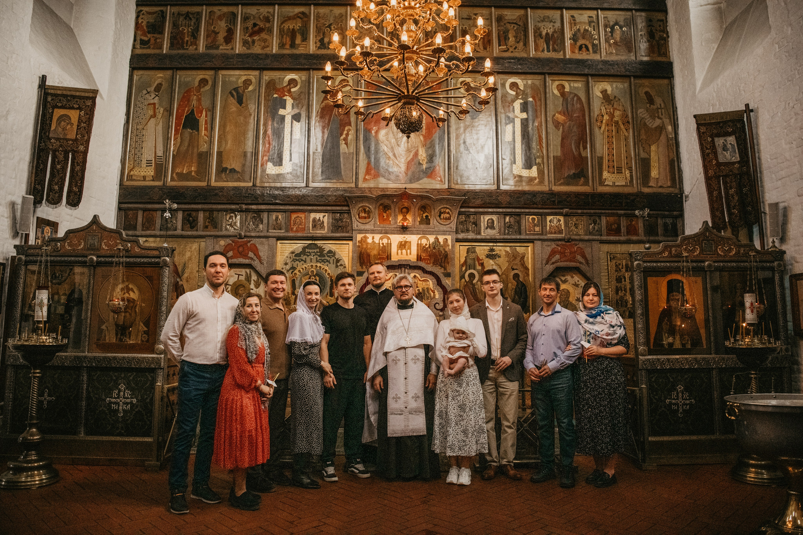 КРЕЩЕНИЕ ЕКАТЕРИНЫ. Фотограф на выписку из роддома в Москве и МО