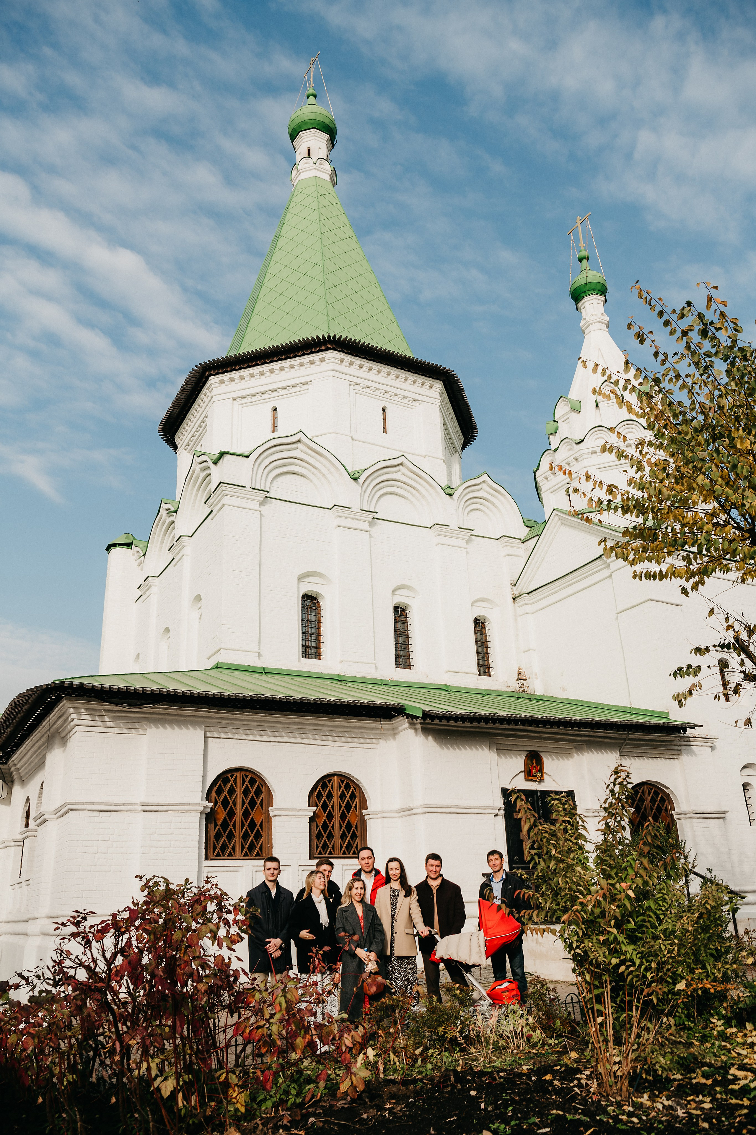 КРЕЩЕНИЕ ЕКАТЕРИНЫ. Фотограф на выписку из роддома в Москве и МО