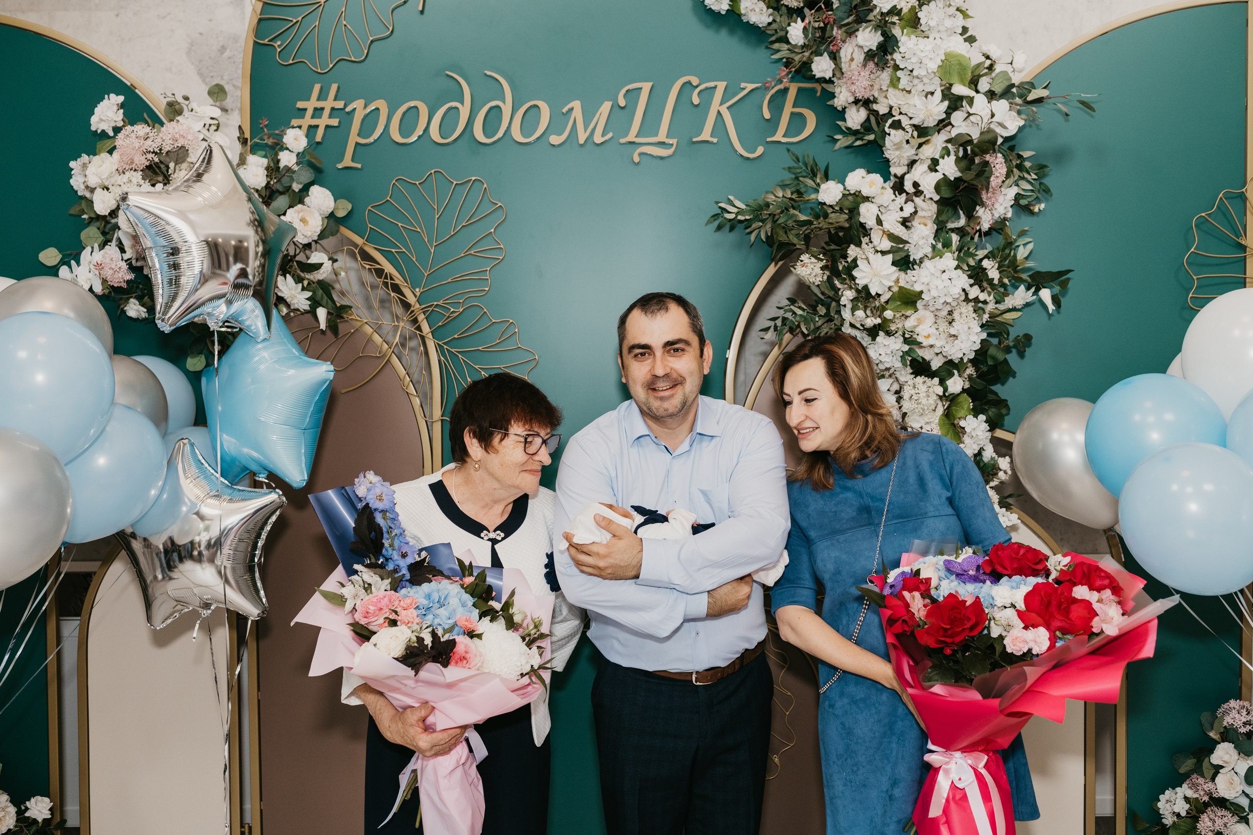 ВЫПИСКА АНТОНА.ЦКБ. Фотограф на выписку из роддома в Москве и МО