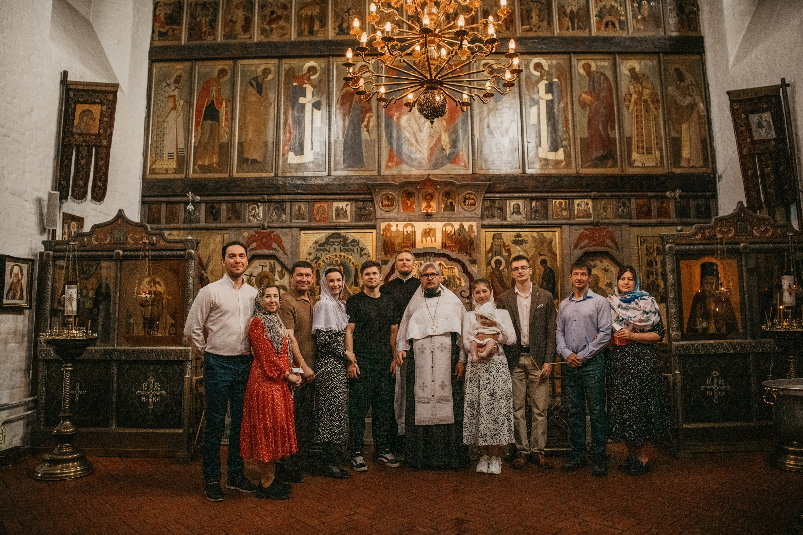 КРЕЩЕНИЕ ЕКАТЕРИНЫ. Фотограф на выписку из роддома в Москве и МО