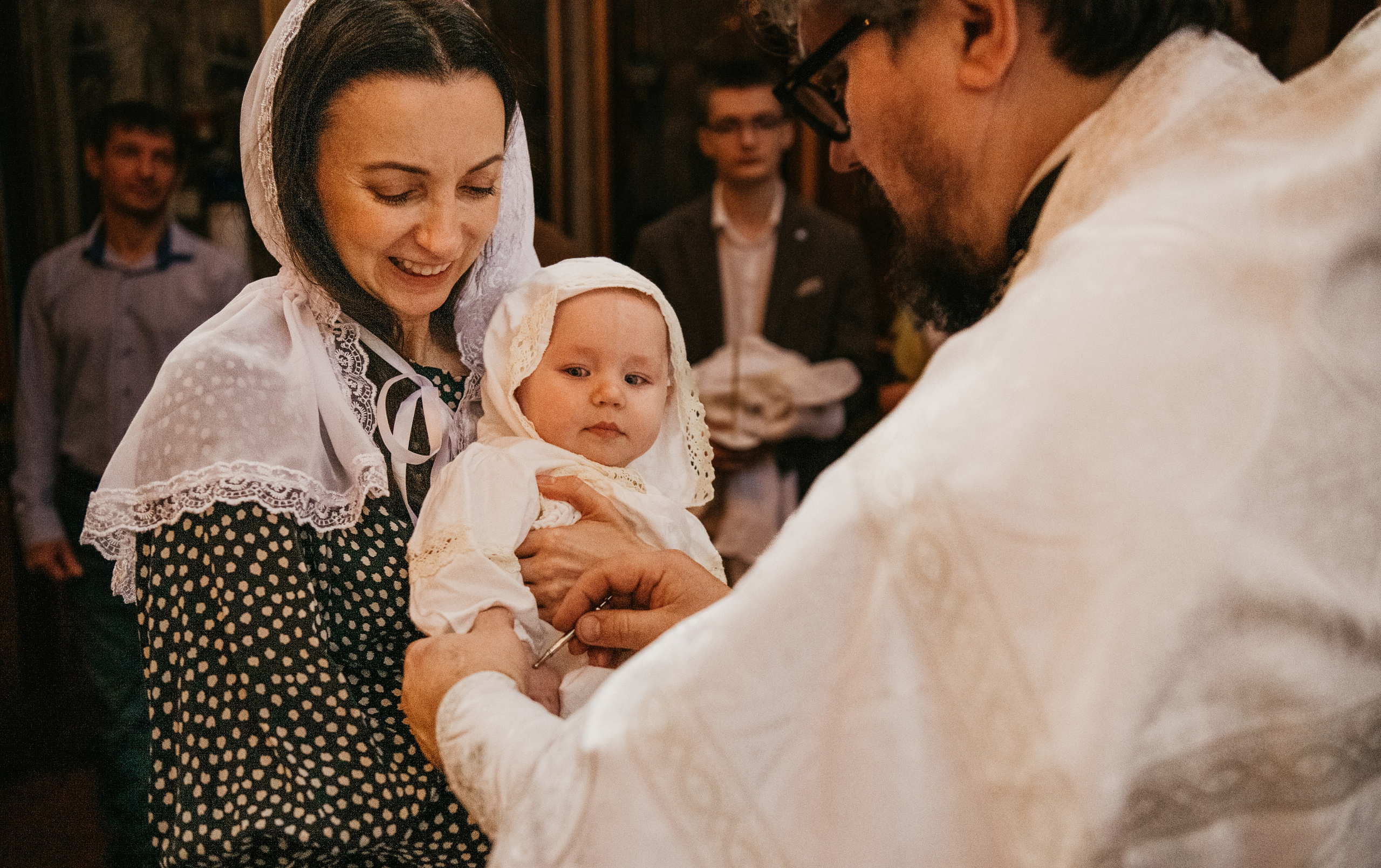КРЕЩЕНИЕ ЕКАТЕРИНЫ. Фотограф на выписку из роддома в Москве и МО