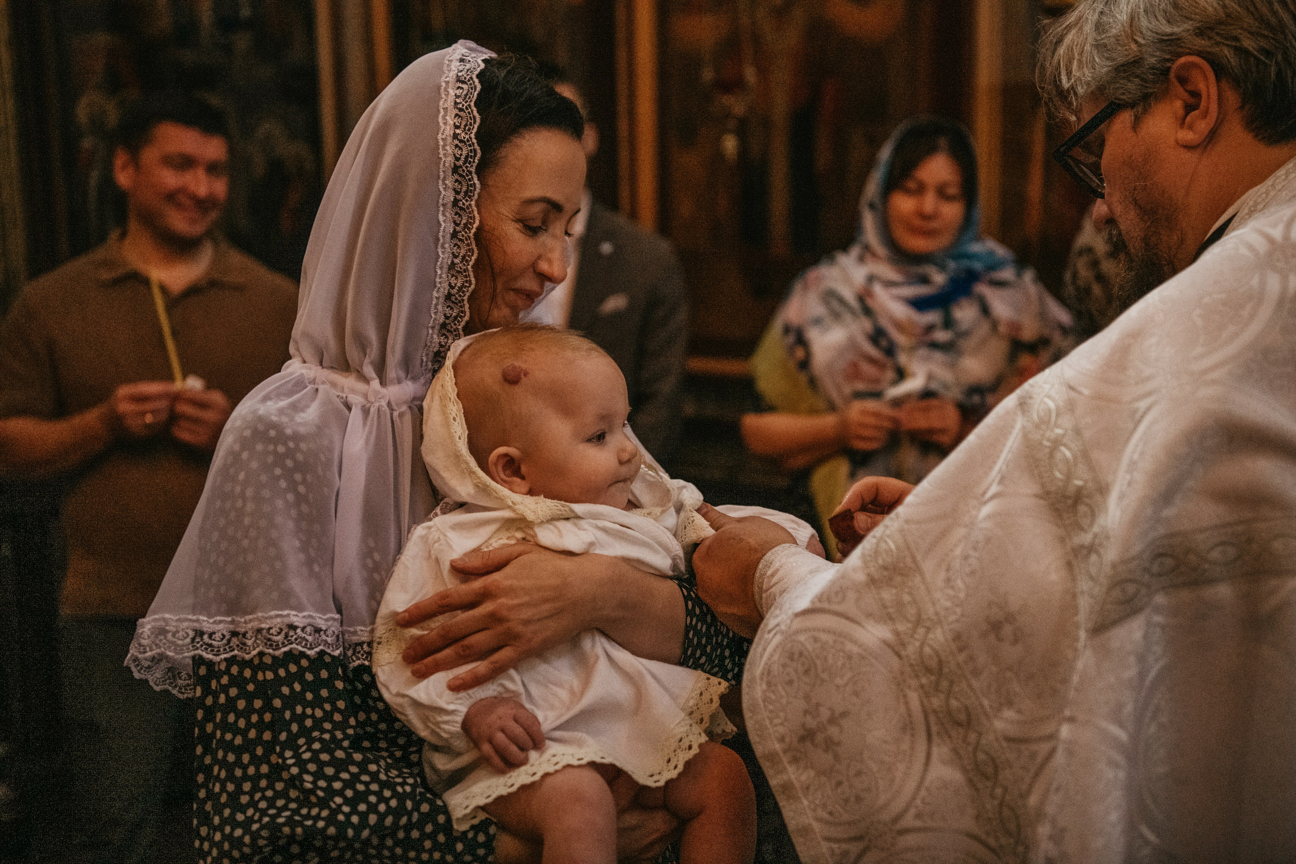 КРЕЩЕНИЕ ЕКАТЕРИНЫ. Фотограф на выписку из роддома в Москве и МО