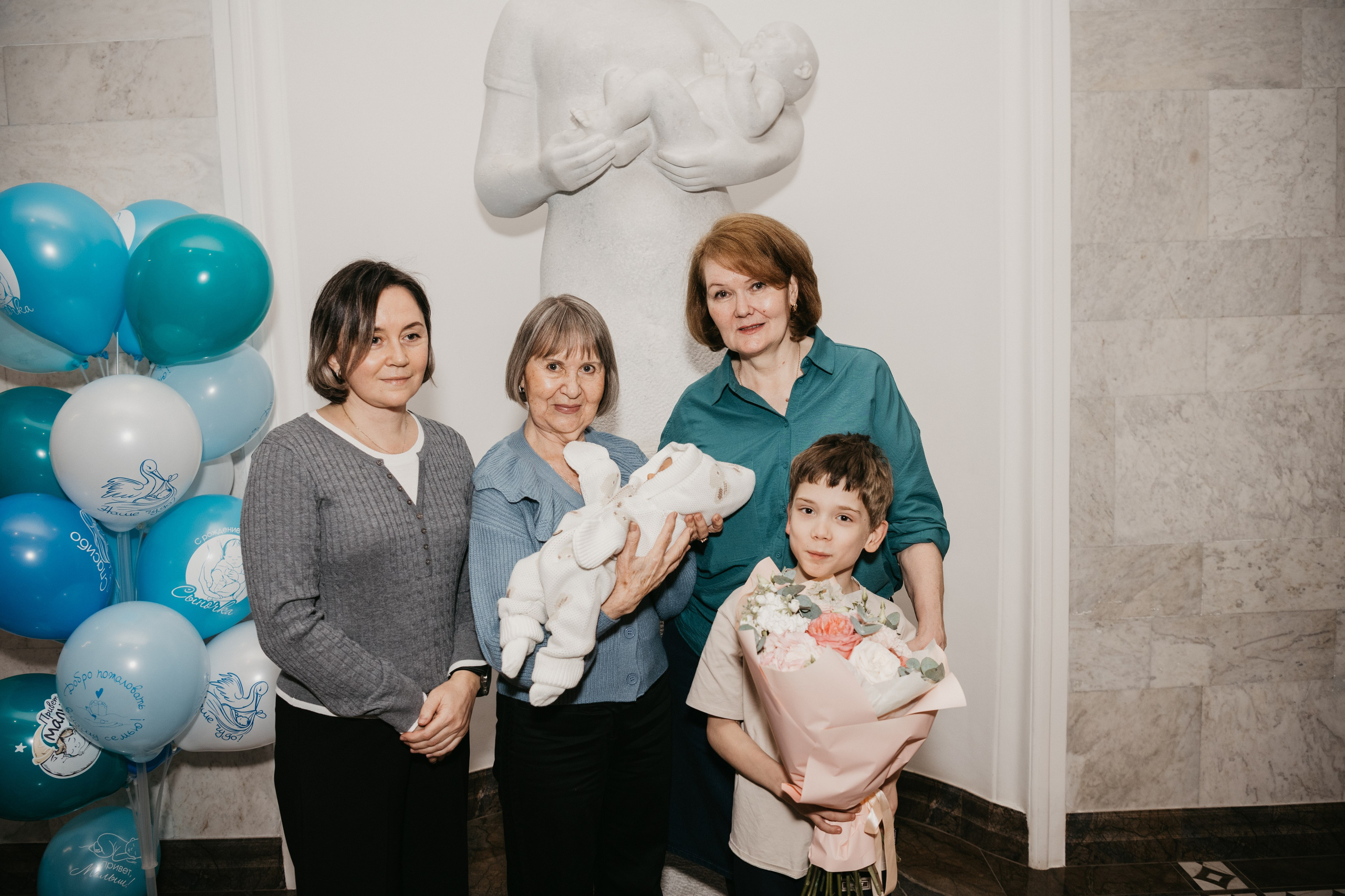 ВЫПИСКА ДАНИИЛА. Фотограф на выписку из роддома в Москве и МО