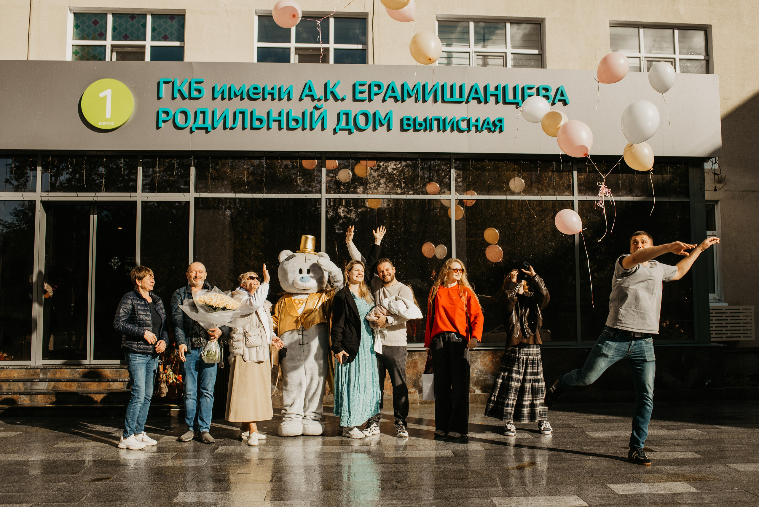 ВЫПИСКА МАЛЫШКИ. Фотограф на выписку из роддома в Москве и МО