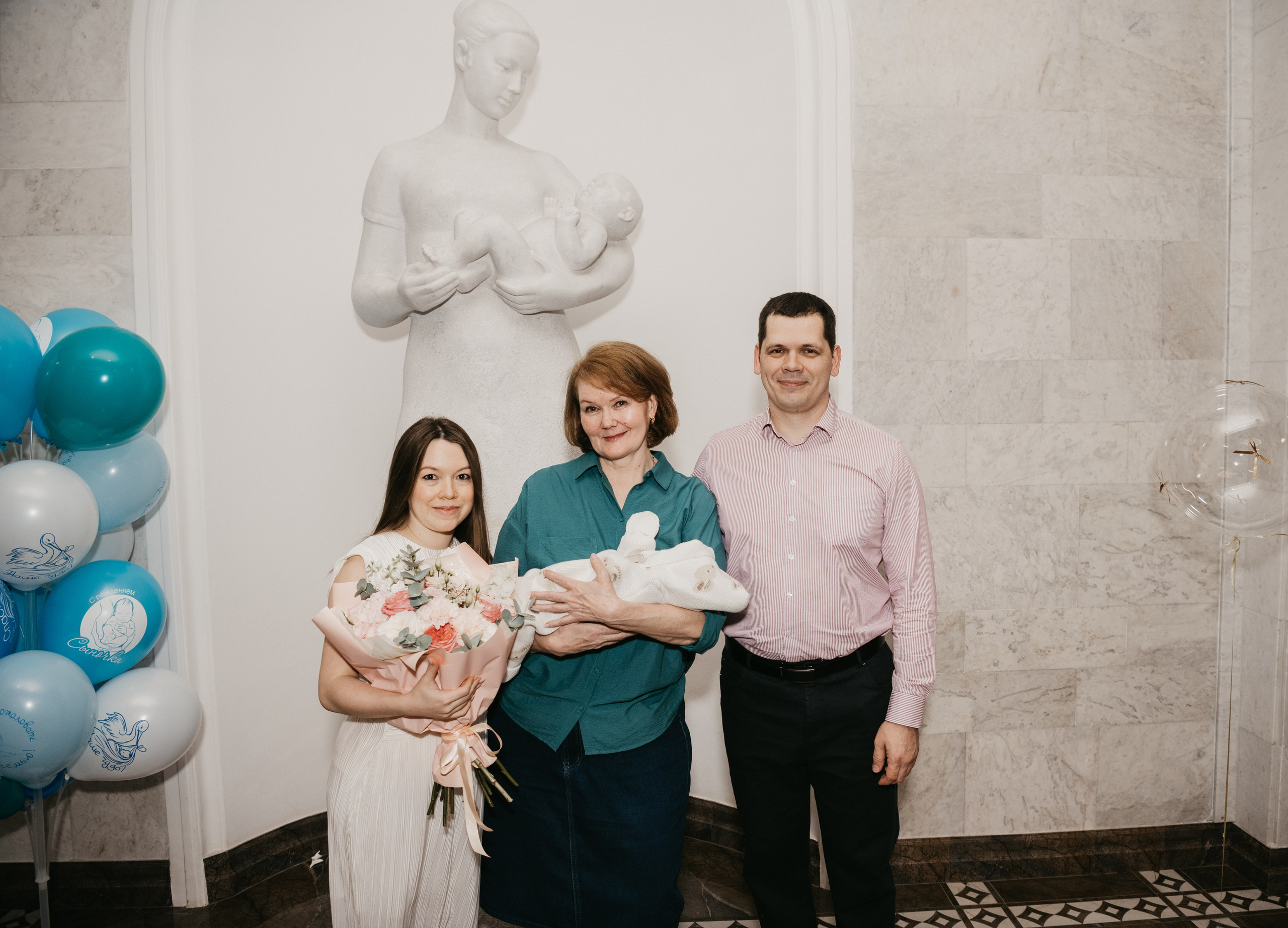 ВЫПИСКА ДАНИИЛА. Фотограф на выписку из роддома в Москве и МО