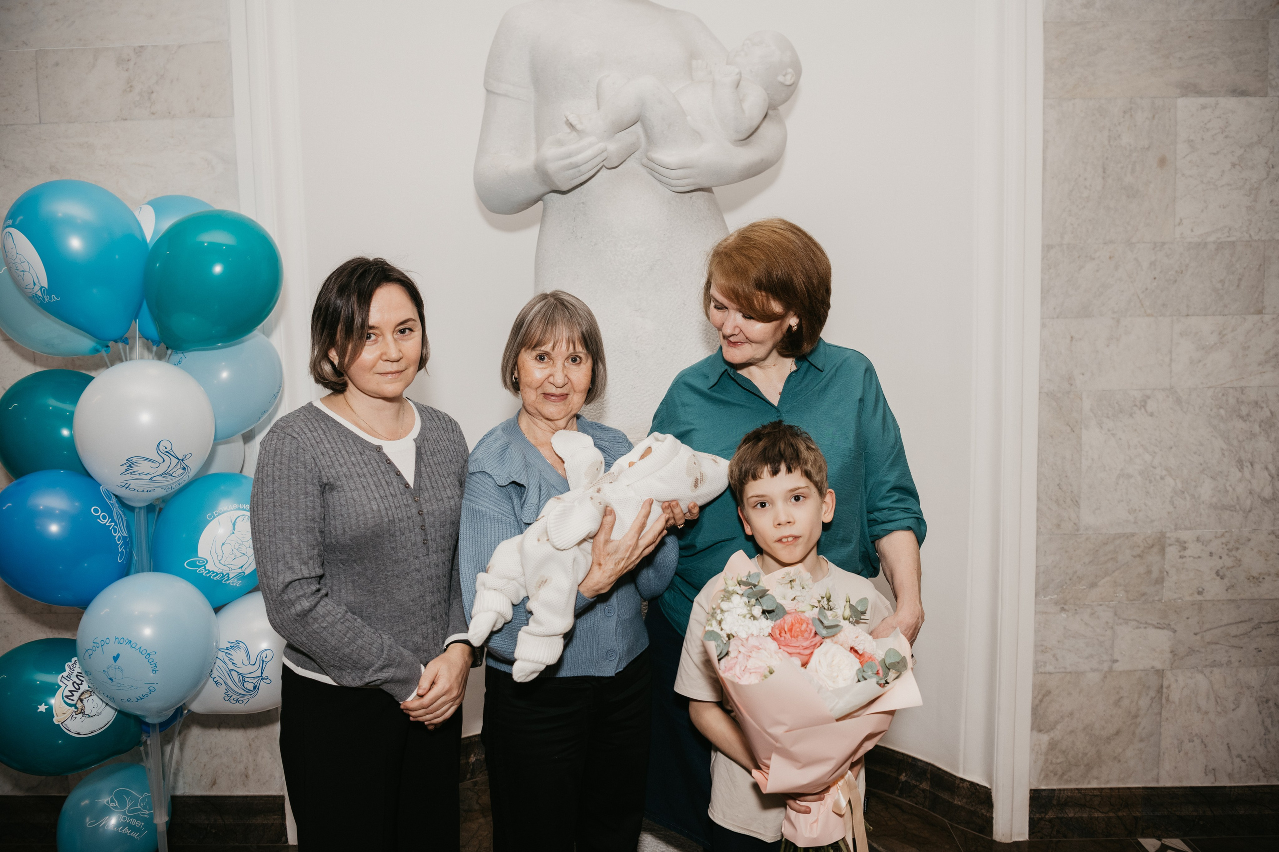 ВЫПИСКА ДАНИИЛА. Фотограф на выписку из роддома в Москве и МО