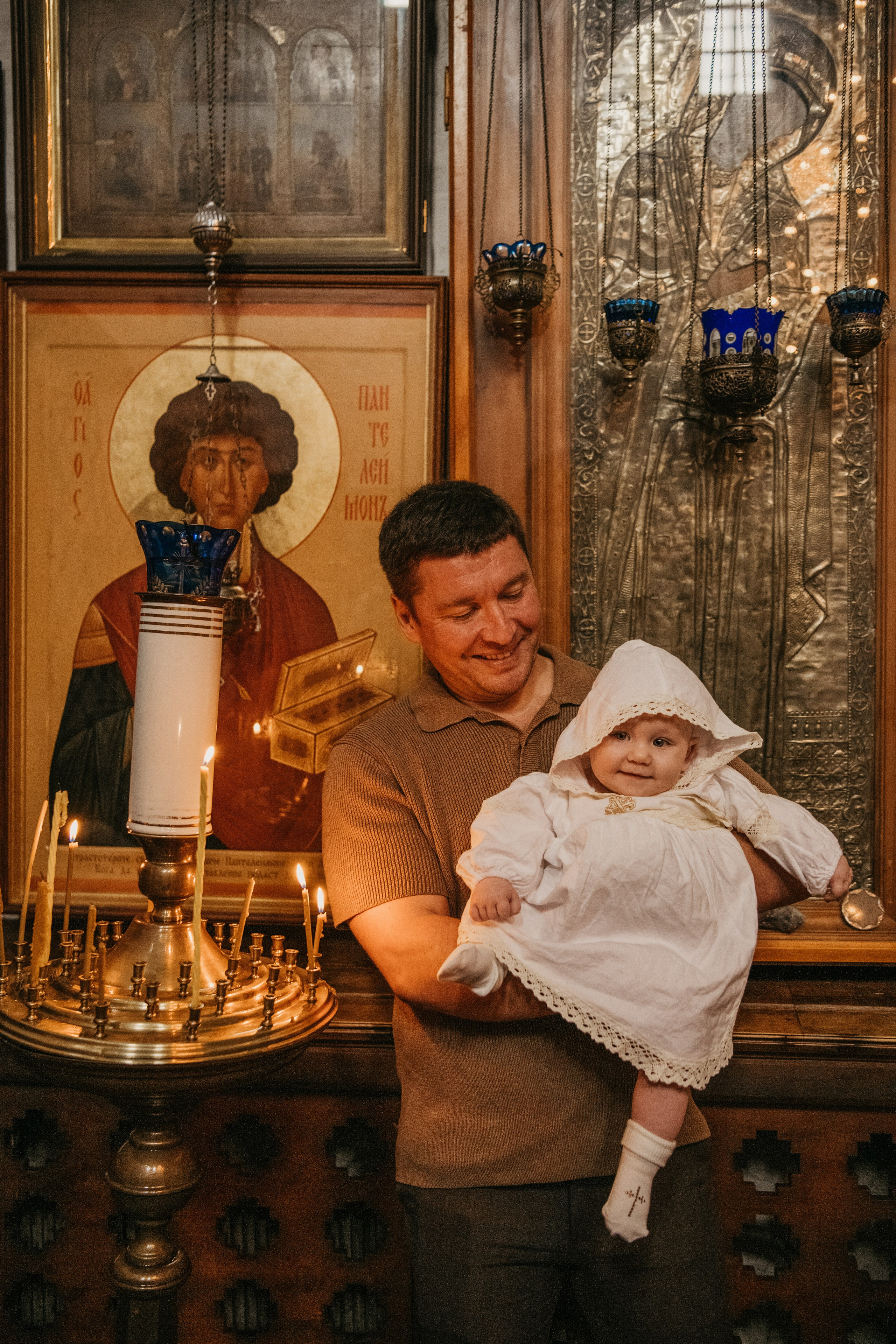 КРЕЩЕНИЕ ЕКАТЕРИНЫ. Фотограф на выписку из роддома в Москве и МО