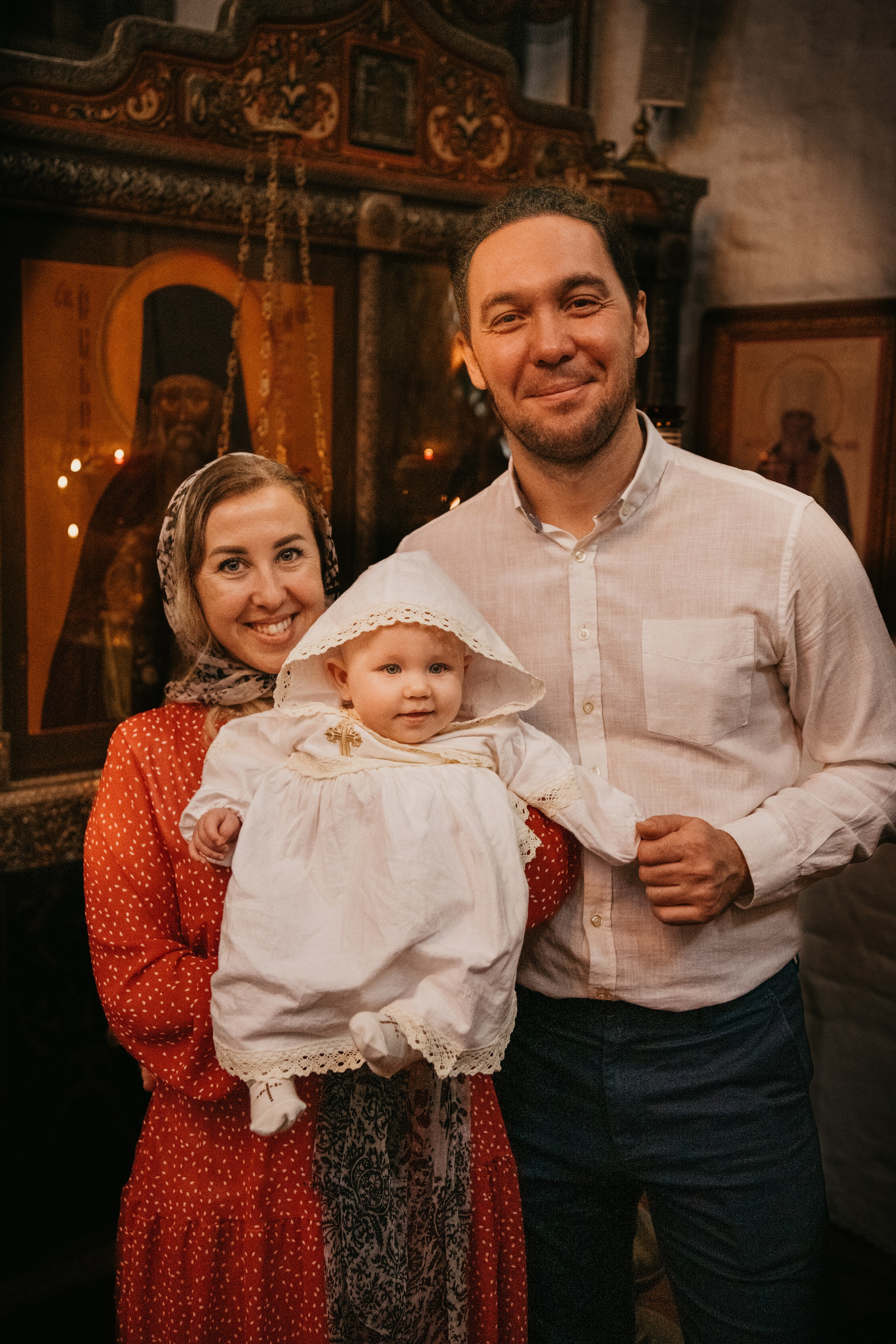 КРЕЩЕНИЕ ЕКАТЕРИНЫ. Фотограф на выписку из роддома в Москве и МО