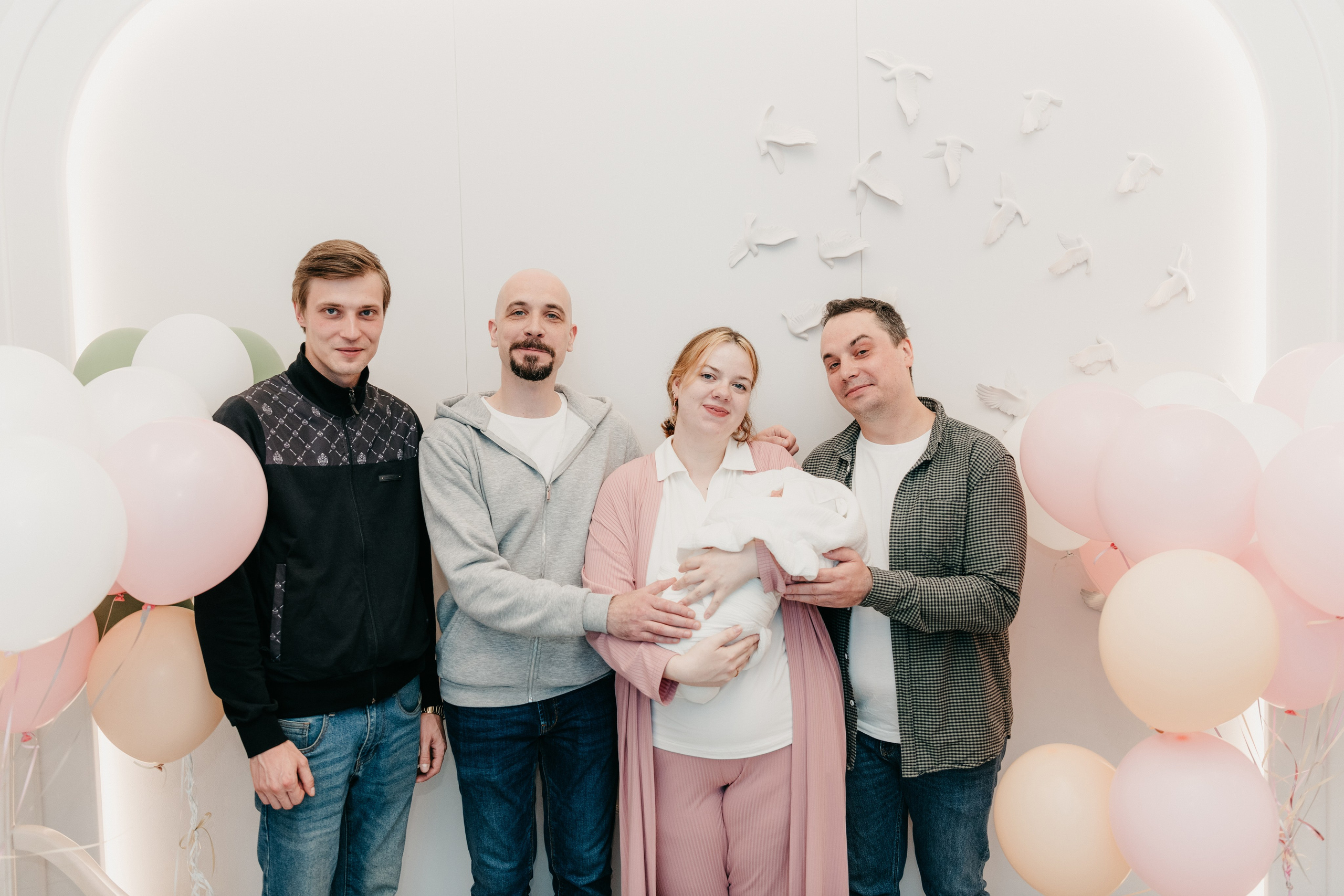 Выписка Юноны. Фотограф на выписку из роддома в Москве и МО