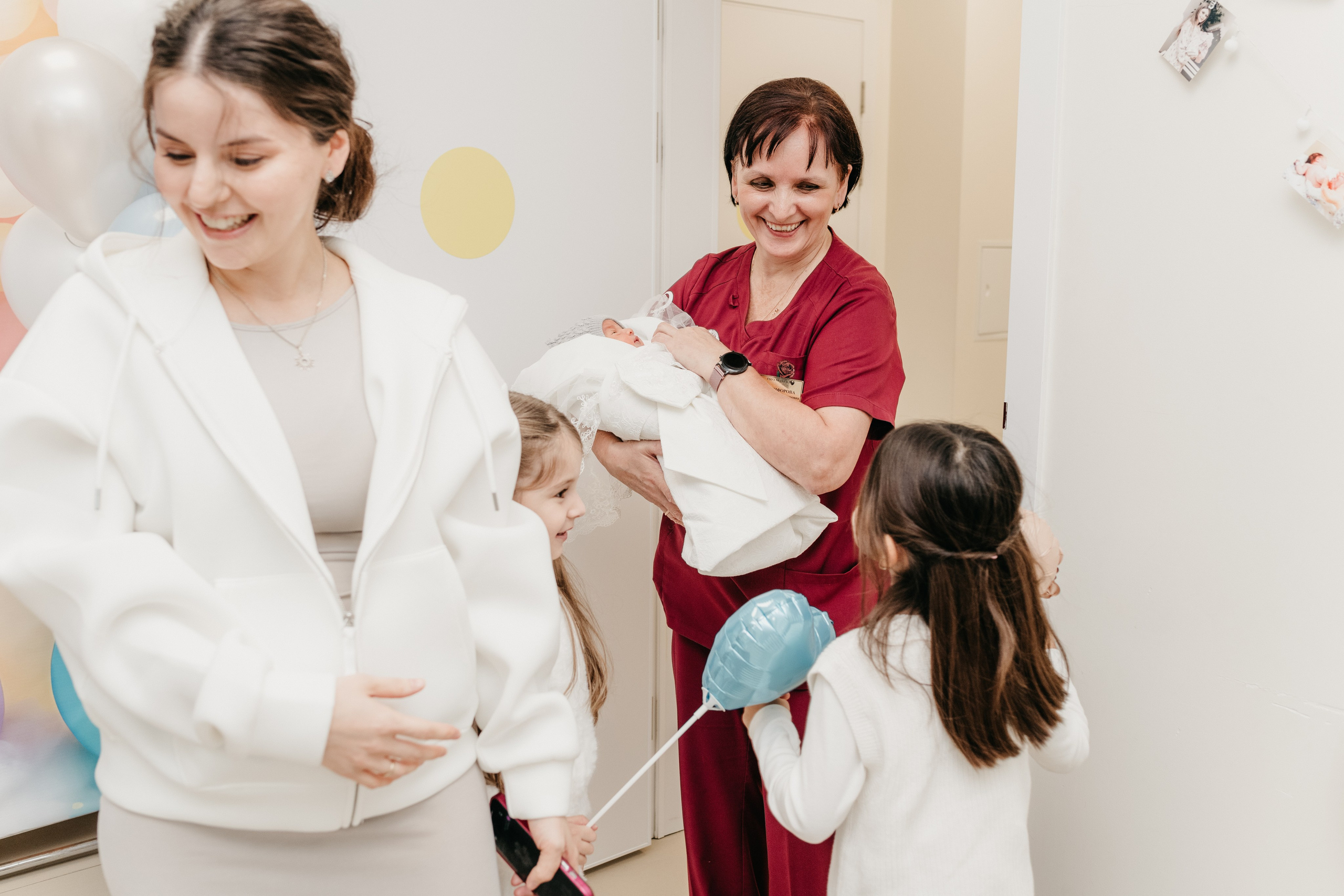 ВЫПИСКА МАЛЫША. Фотограф на выписку из роддома в Москве и МО