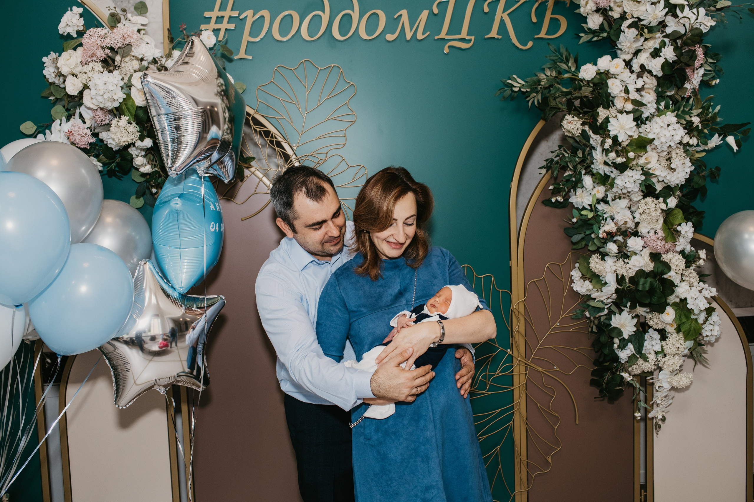 ВЫПИСКА АНТОНА.ЦКБ. Фотограф на выписку из роддома в Москве и МО