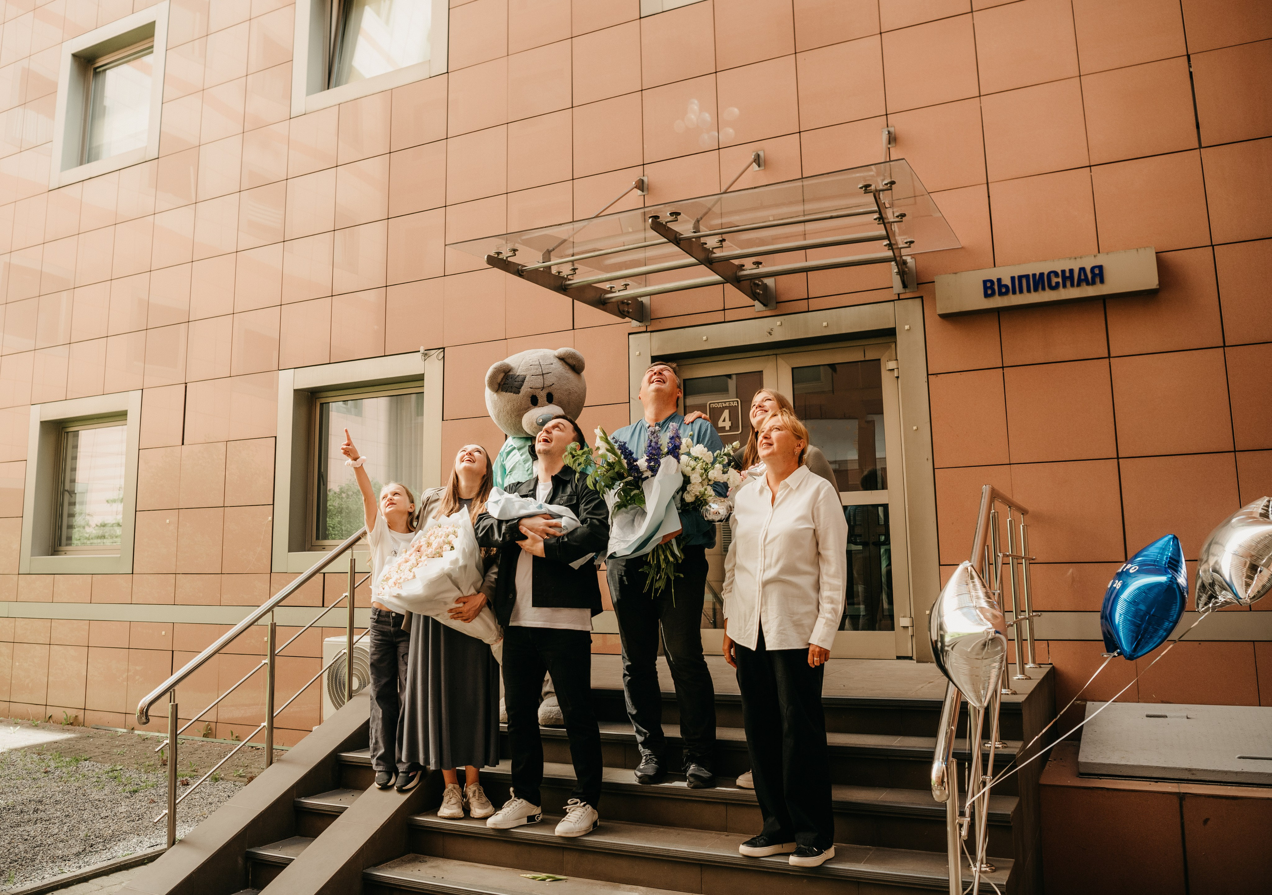 Выписка Александра. Мать и дитя. Фотограф на выписку из роддома в Москве и МО