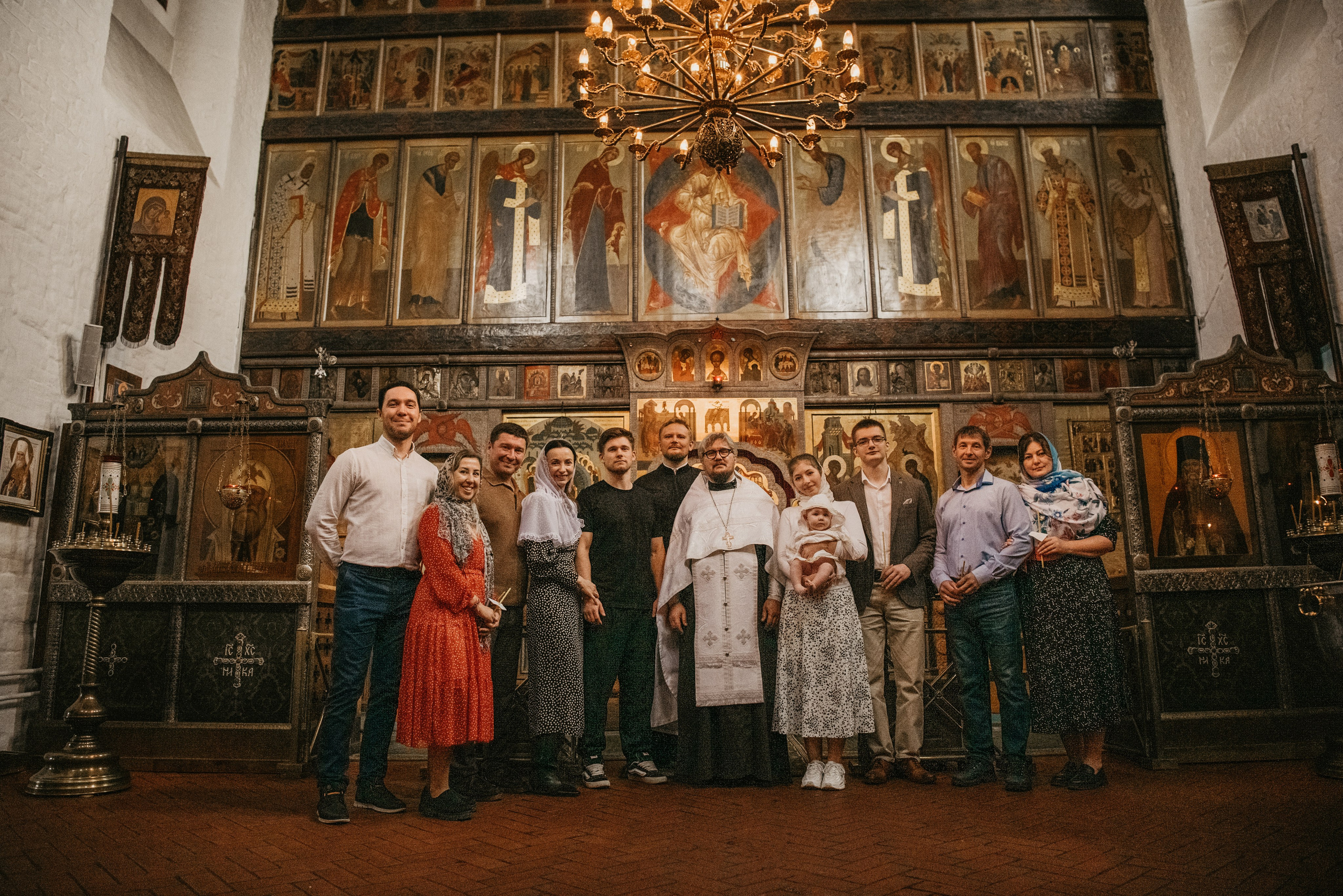 КРЕЩЕНИЕ ЕКАТЕРИНЫ. Фотограф на выписку из роддома в Москве и МО