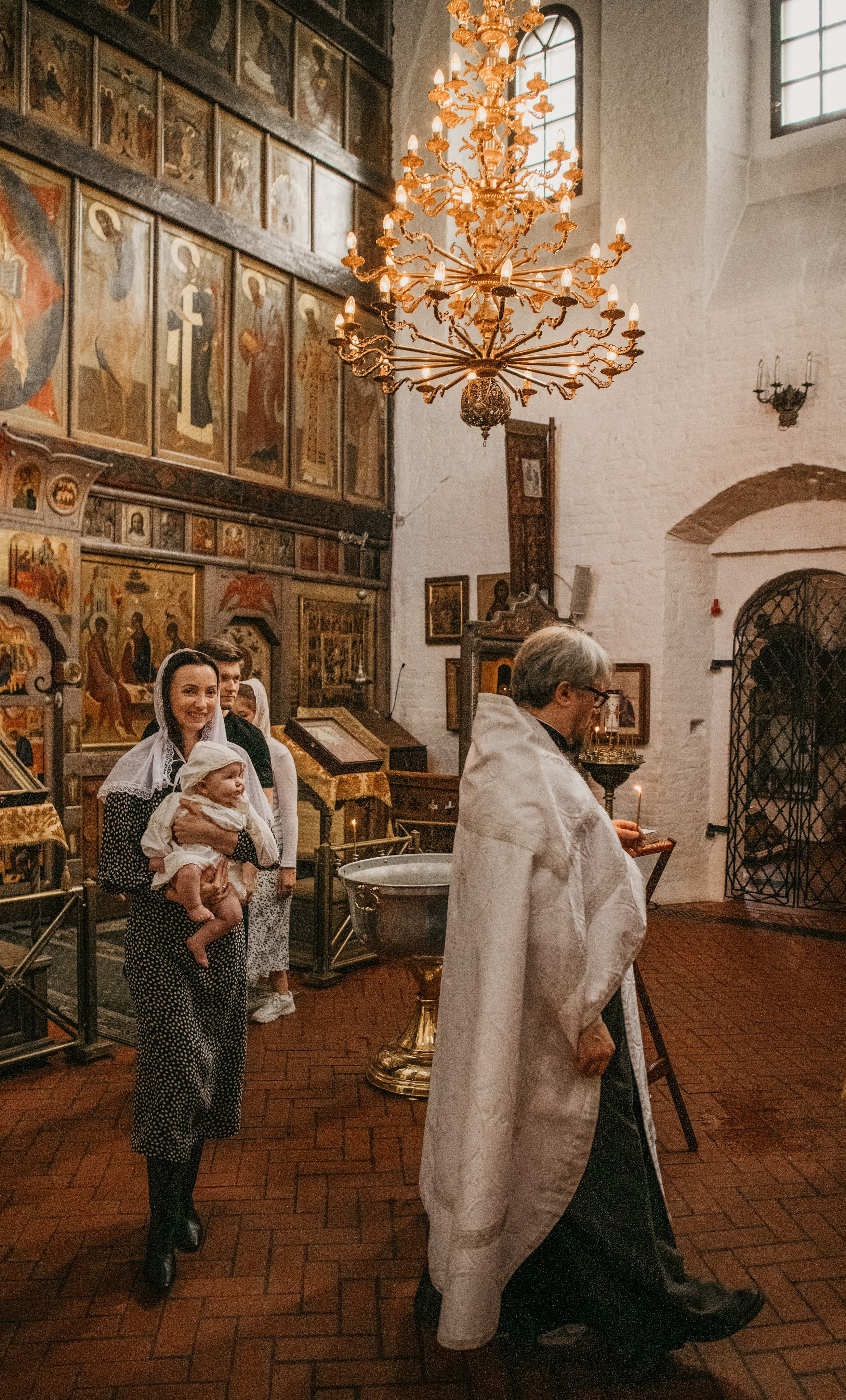 КРЕЩЕНИЕ ЕКАТЕРИНЫ. Фотограф на выписку из роддома в Москве и МО