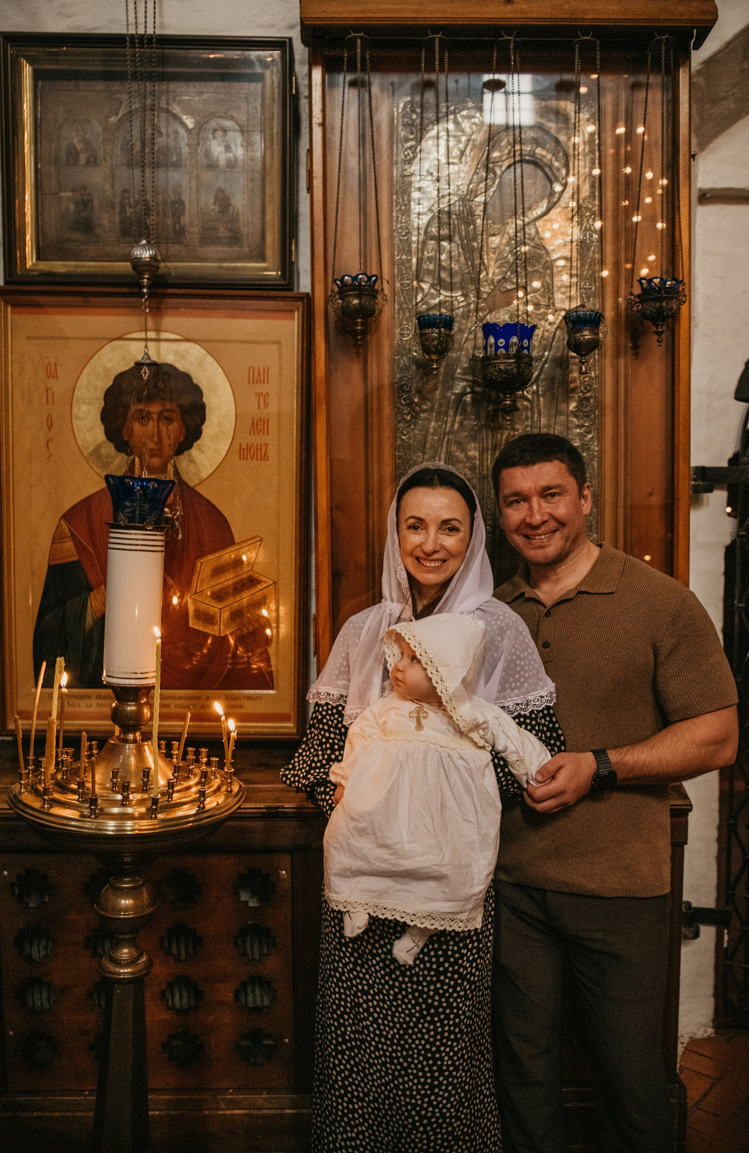 КРЕЩЕНИЕ ЕКАТЕРИНЫ. Фотограф на выписку из роддома в Москве и МО