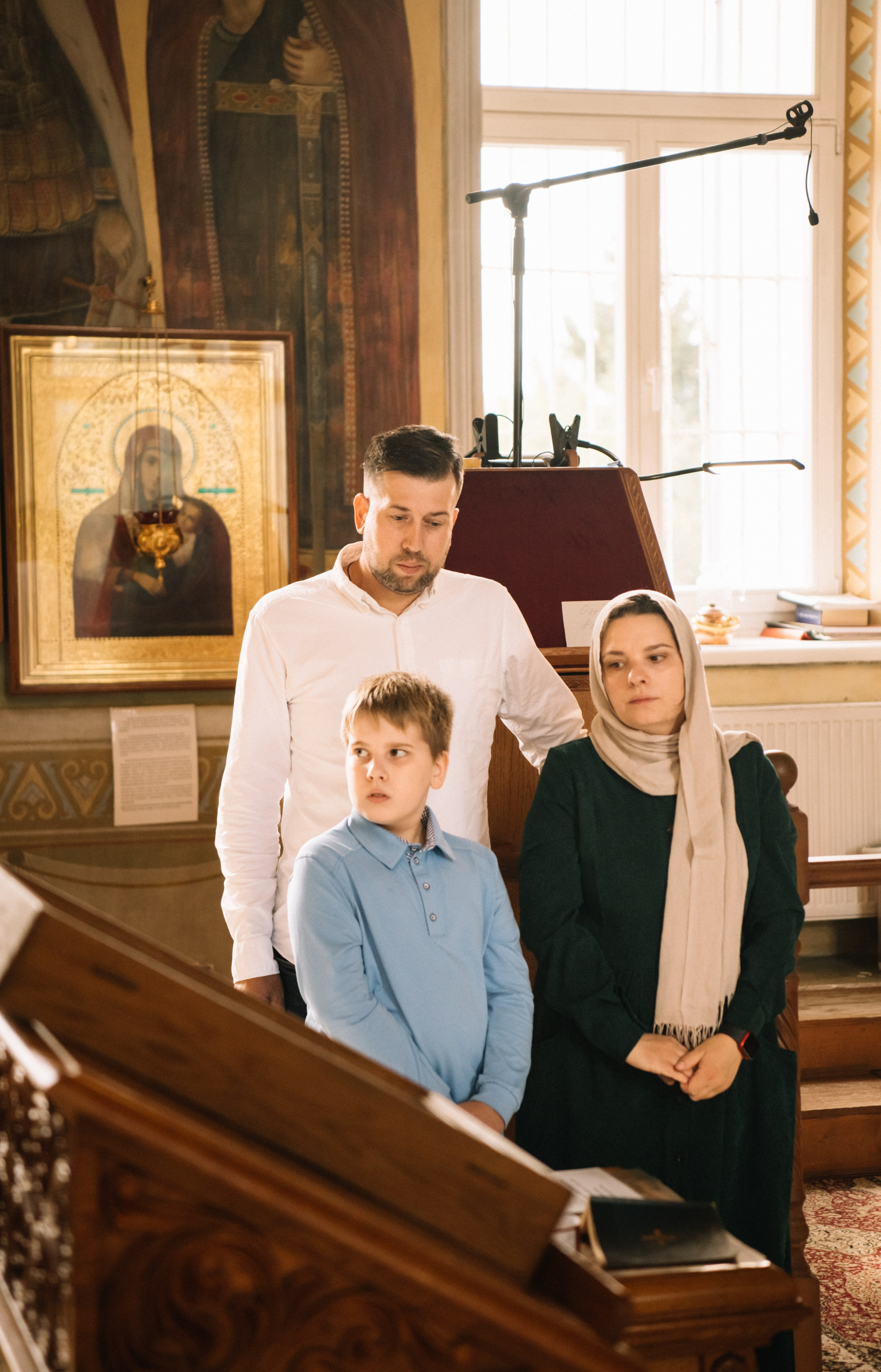 Крещение Степана. Фотограф на выписку из роддома в Москве и МО