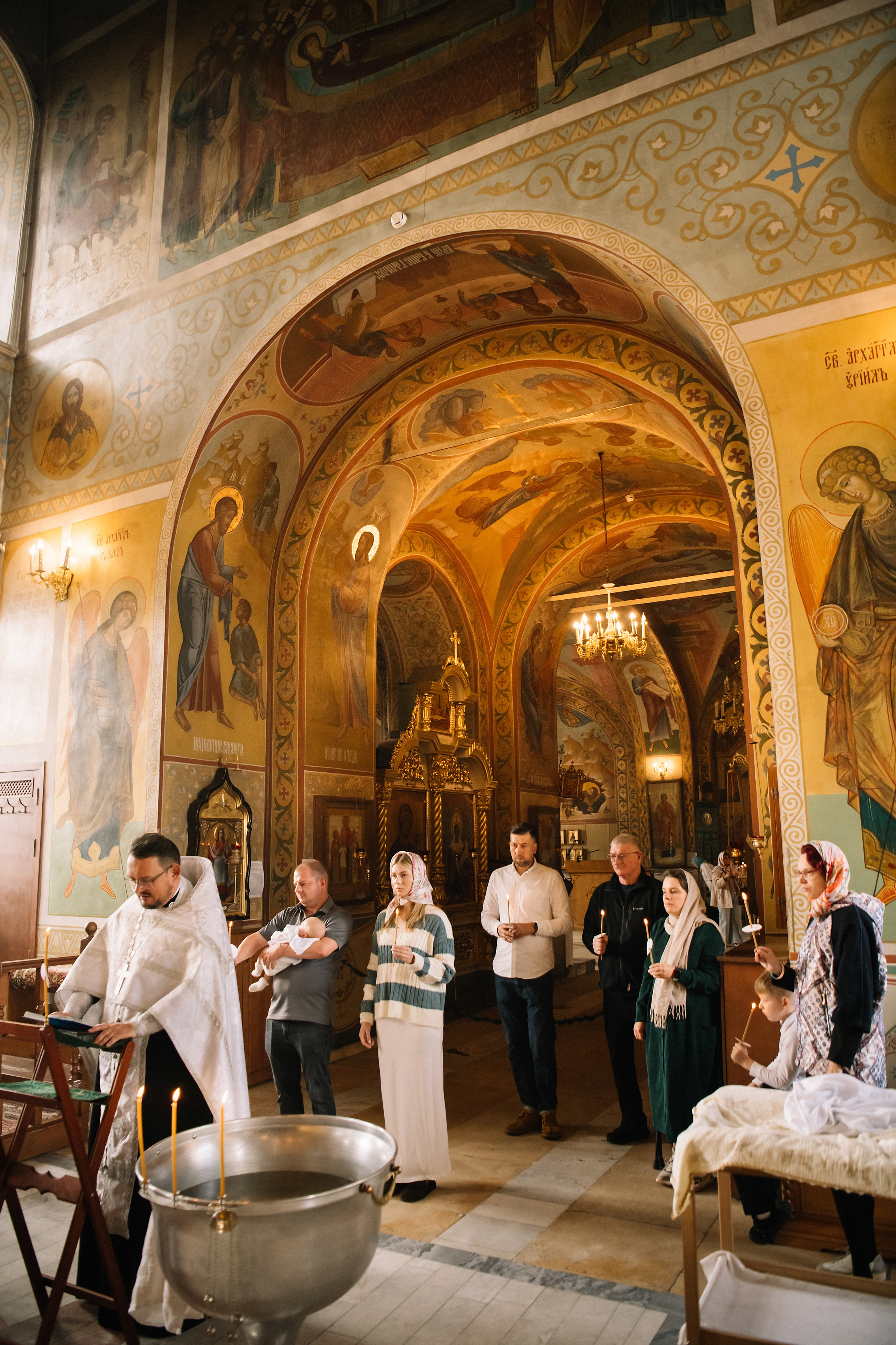 Крещение Степана. Фотограф на выписку из роддома в Москве и МО