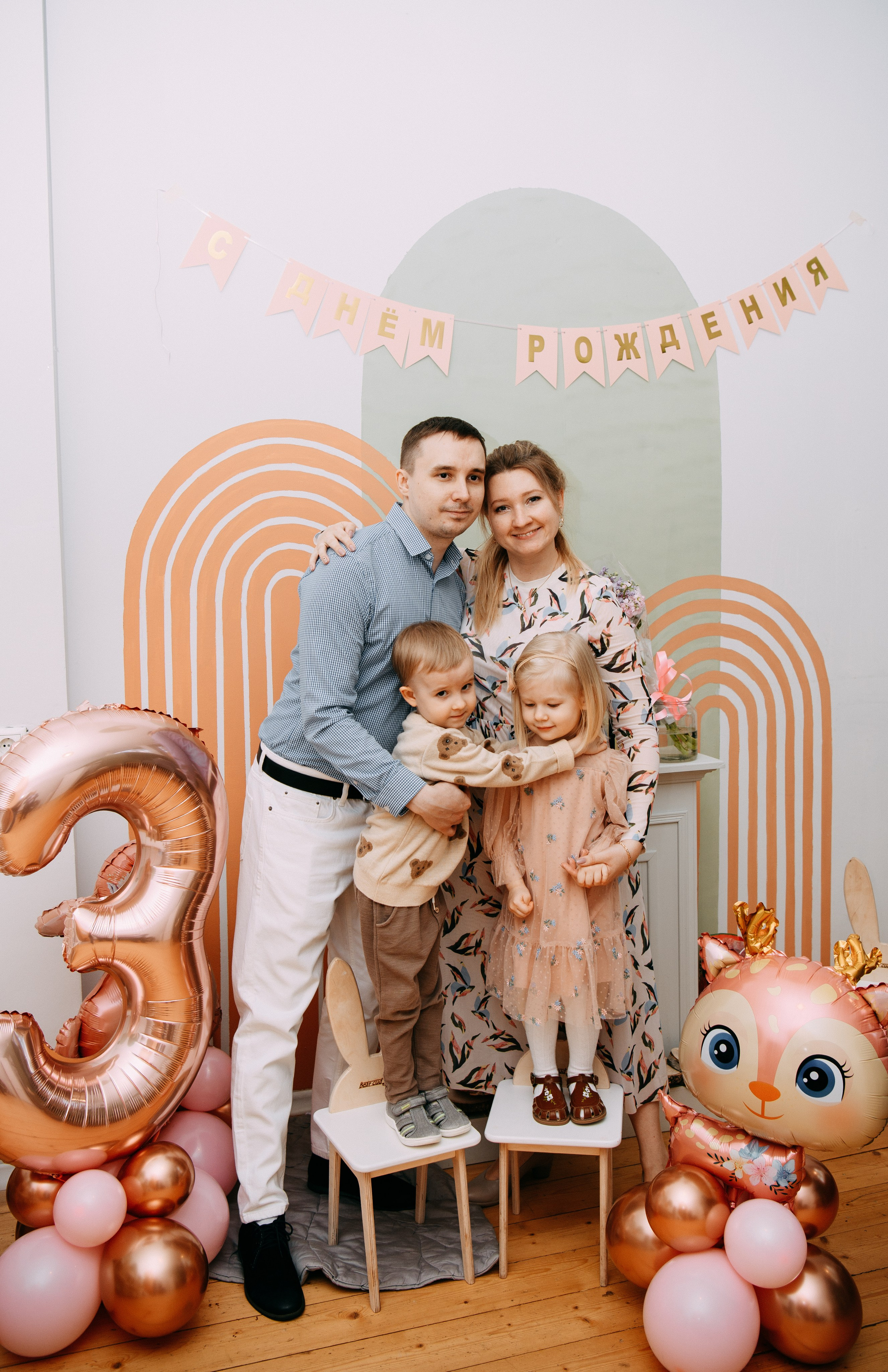 День рождения Анны Павловны. Фотограф на выписку из роддома в Москве и МО