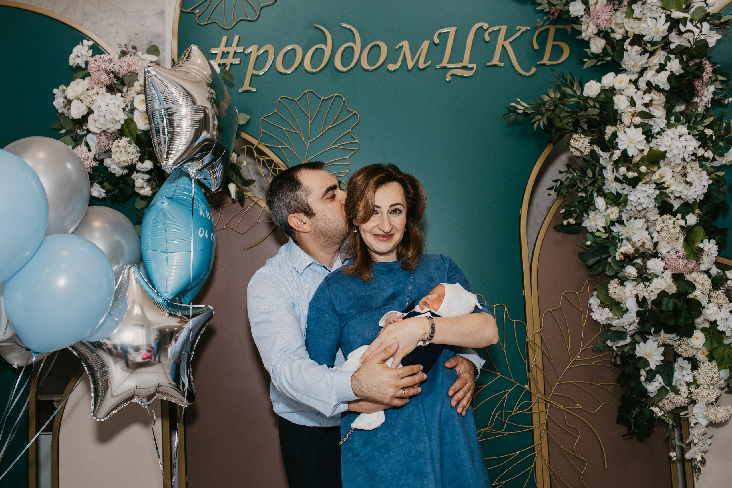 ВЫПИСКА АНТОНА.ЦКБ. Фотограф на выписку из роддома в Москве и МО