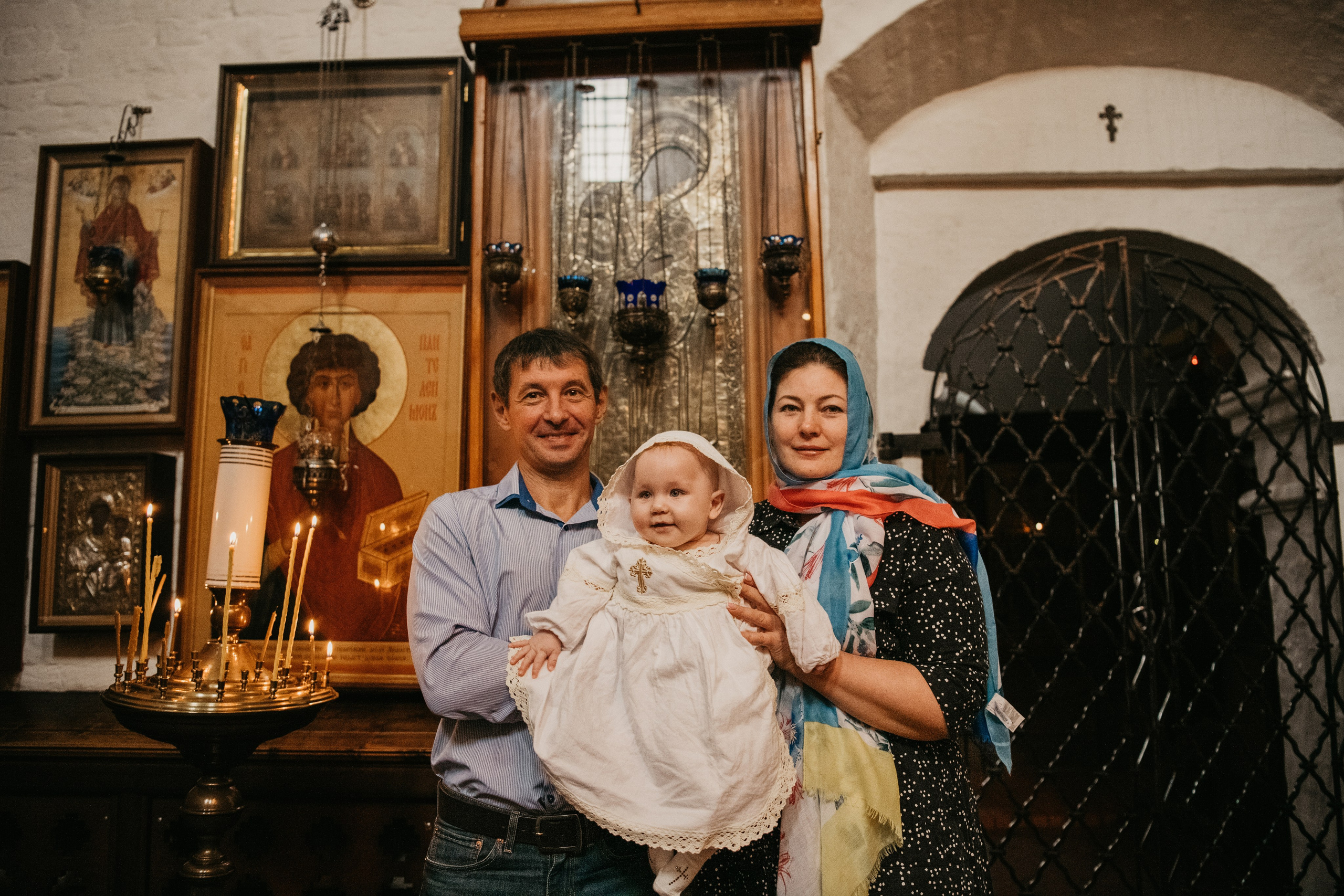 КРЕЩЕНИЕ ЕКАТЕРИНЫ. Фотограф на выписку из роддома в Москве и МО